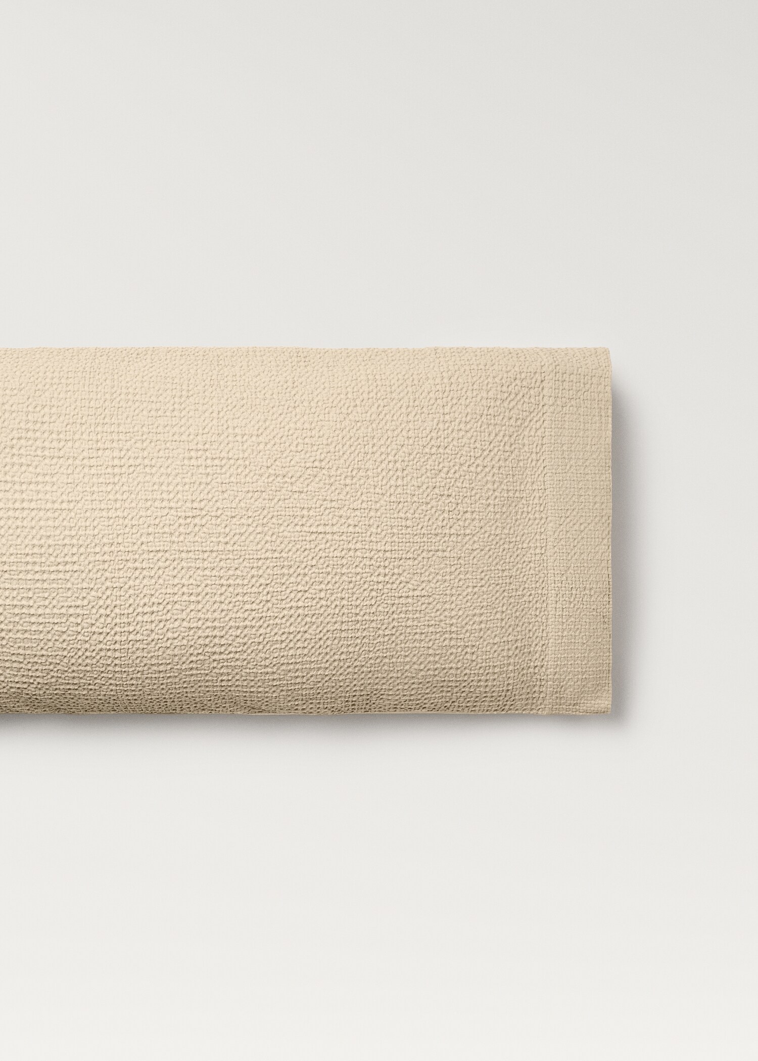 Funda almohada algodón percal waffle 45x110 cm - Artículo sin modelo