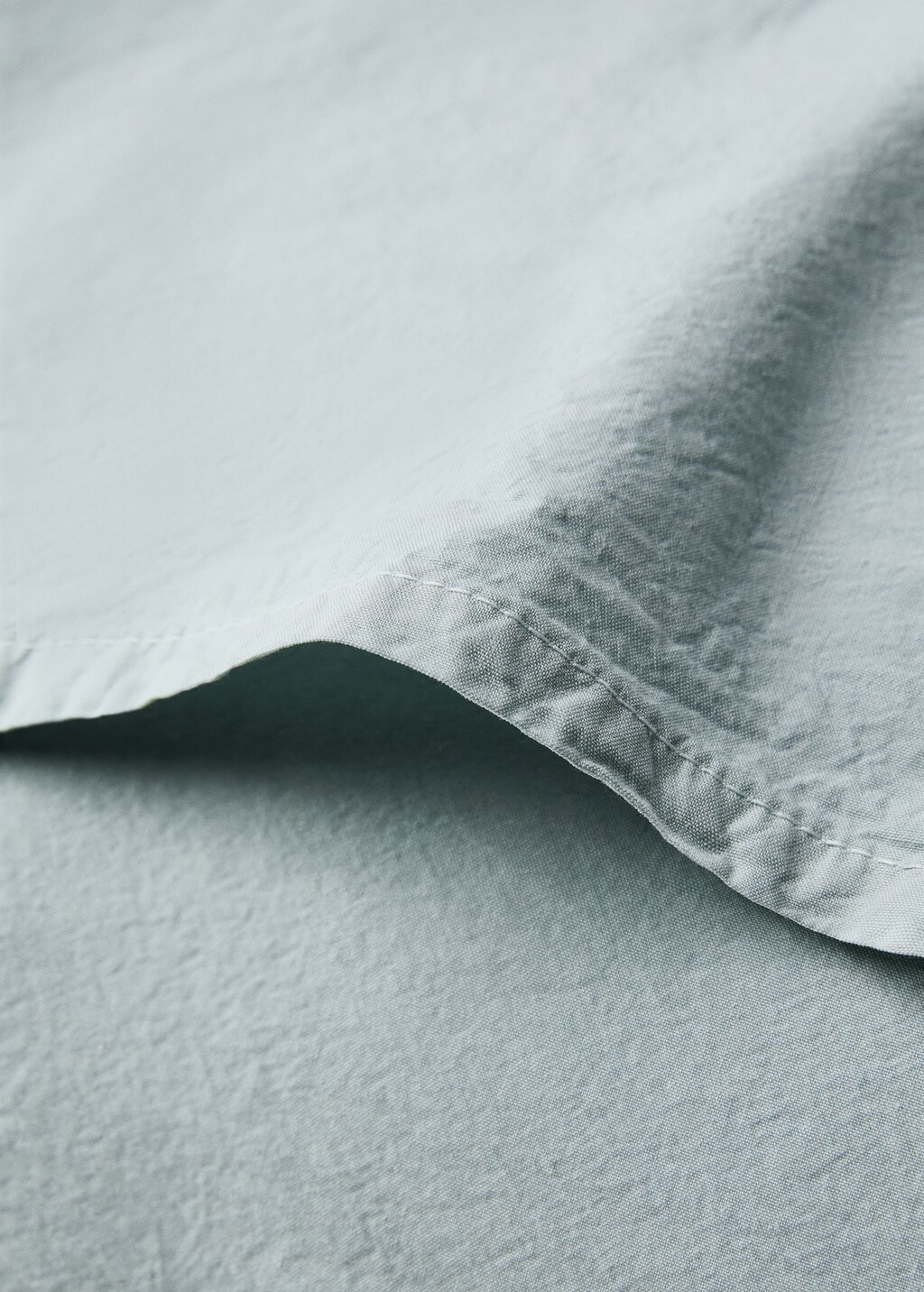 Two cotton waffle percale pillowcases 50x75 cm