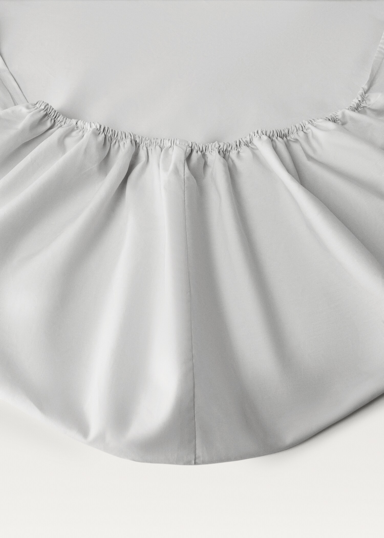 Cotton percale fitted sheet for 90 cm bed - Detail zboží 3
