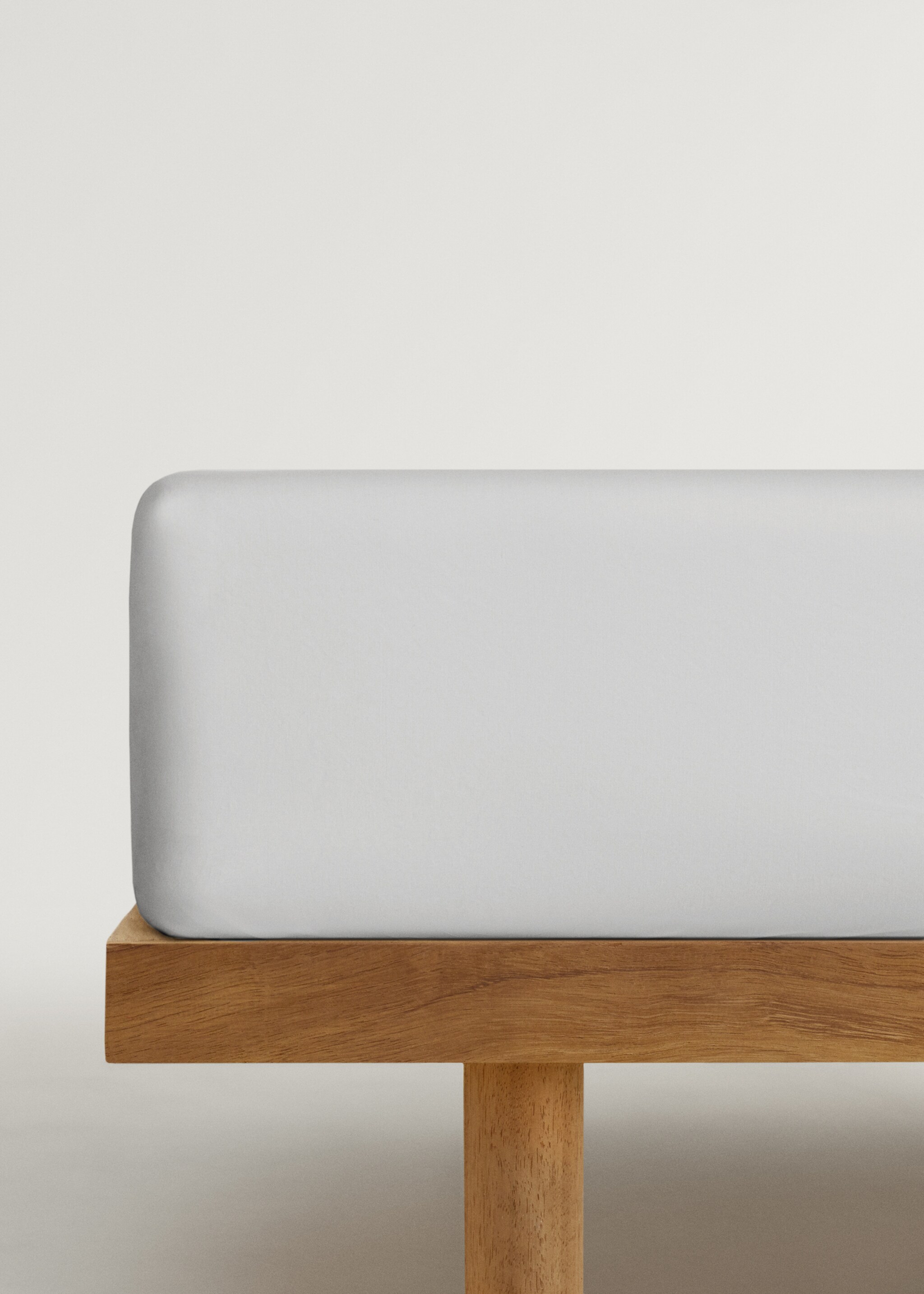 Hoeslaken van perkalkatoen, bed 150 cm - Artikel zonder model