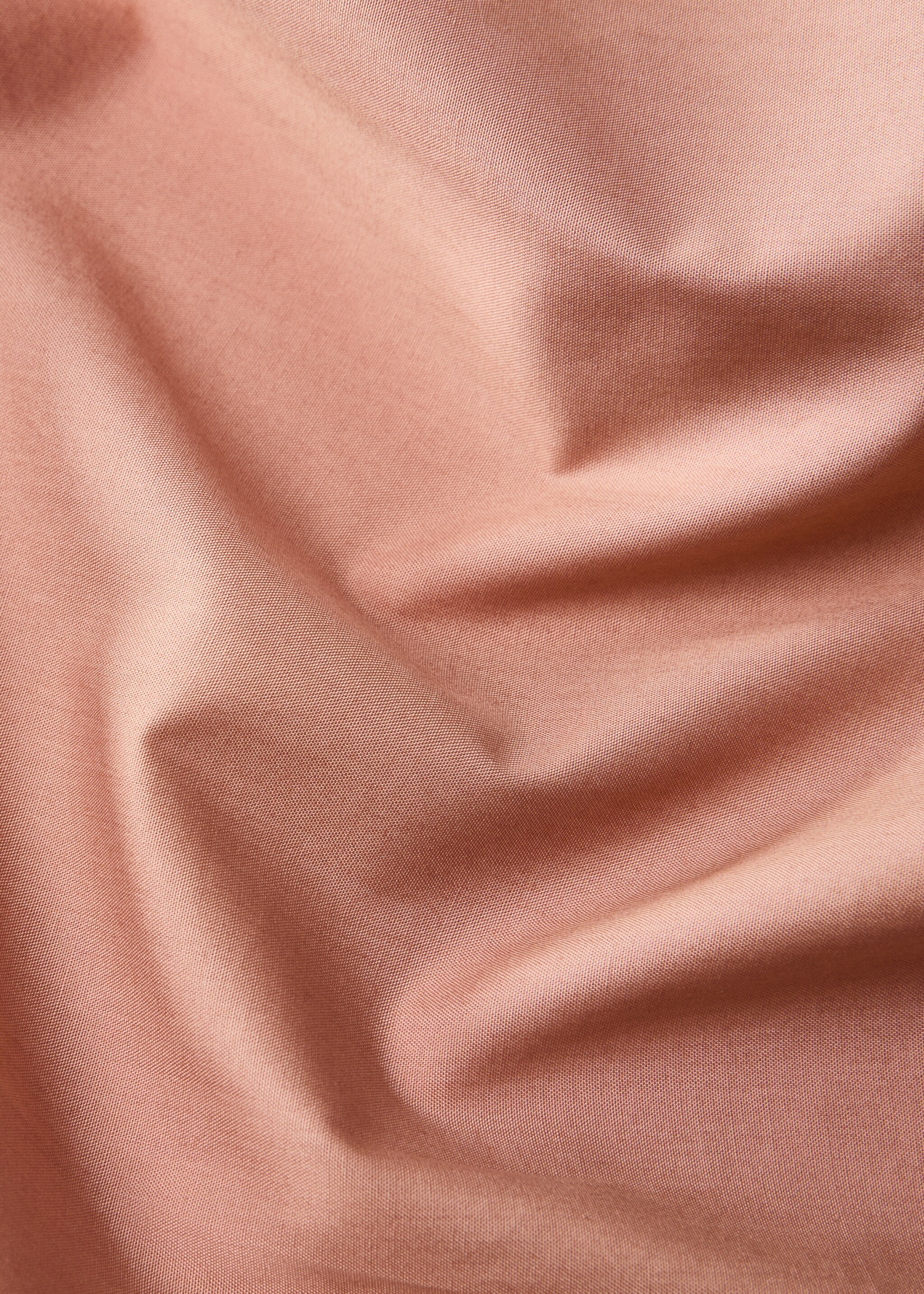 Cotton percale fitted sheet for 160 cm bed - Details of the article 3