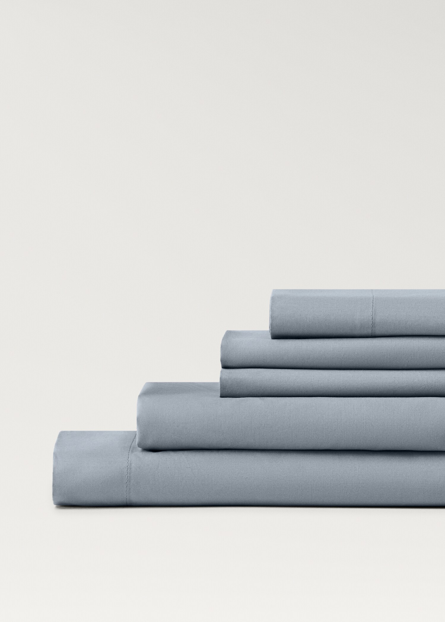 Drap-housse percale de coton lit 160 cm - Détail de l'article 4