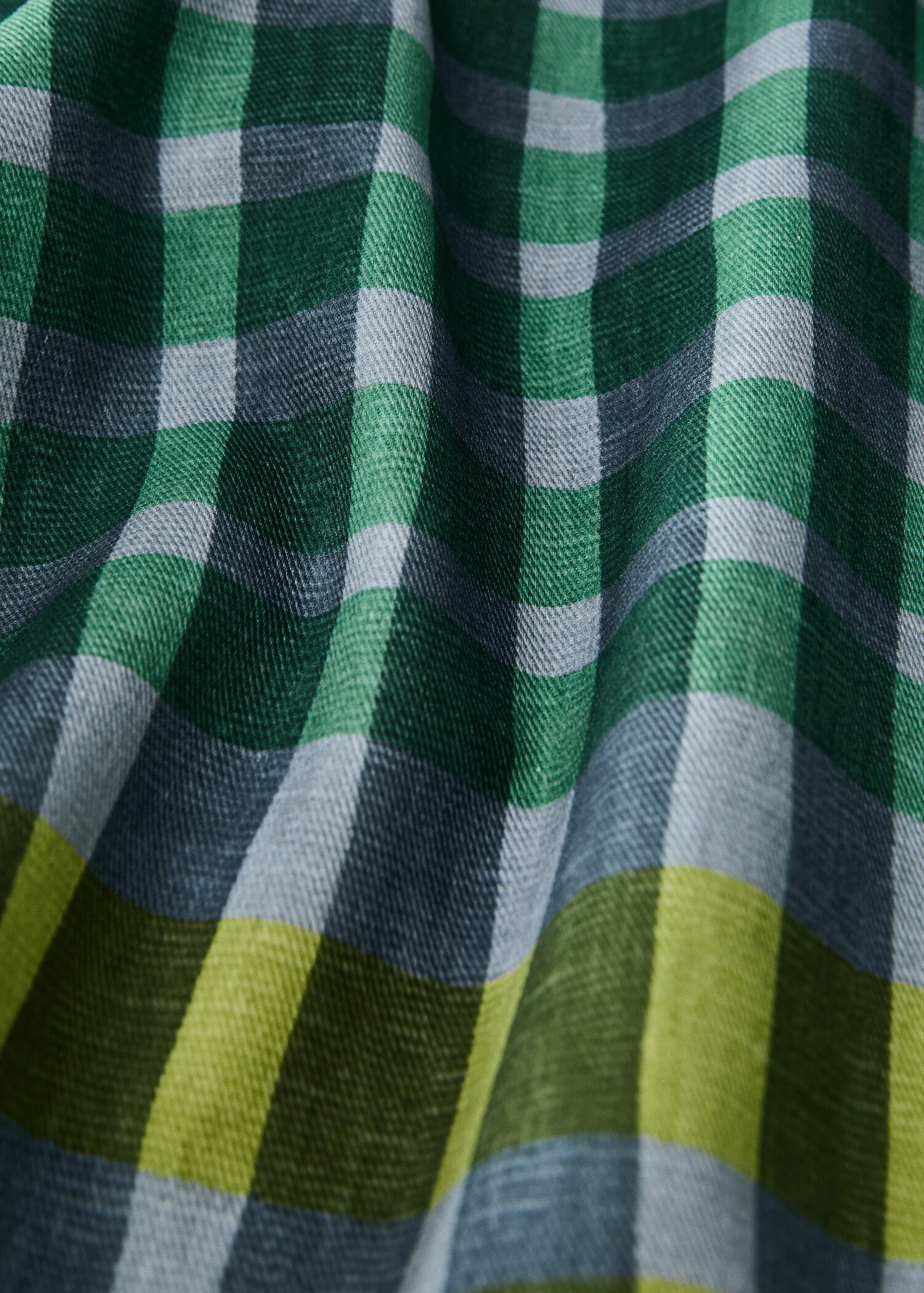 Nappe en coton imprimé multicolore pour 6 à 8 convives - Détail de l'article 2