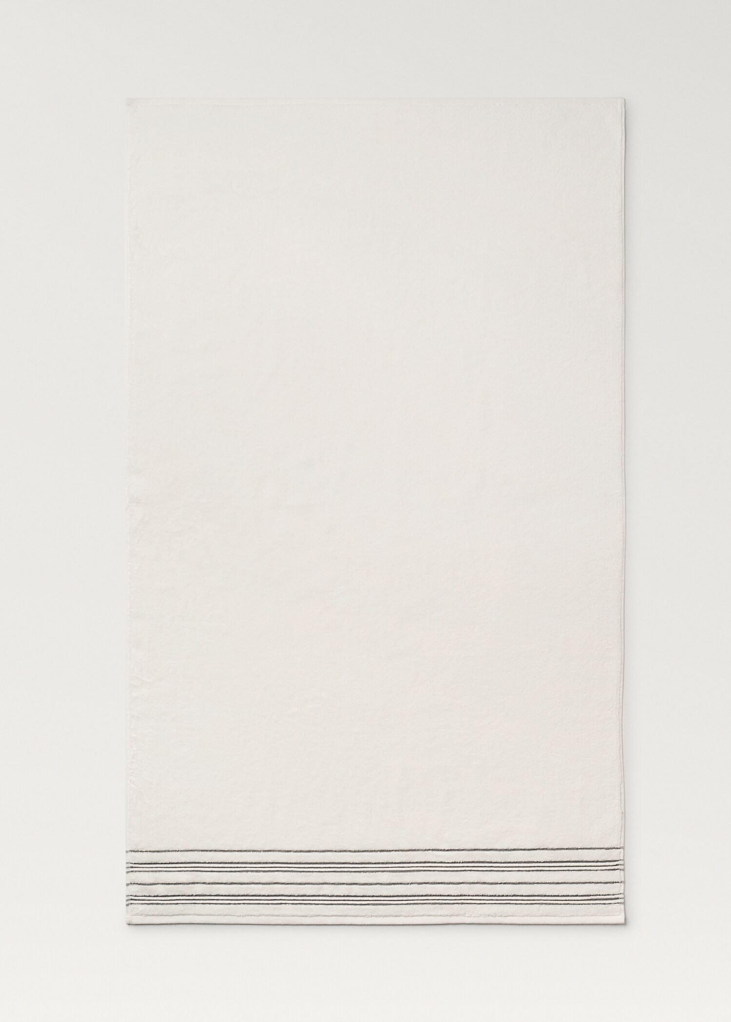 Bath towel with striped trim - Details of the article 4