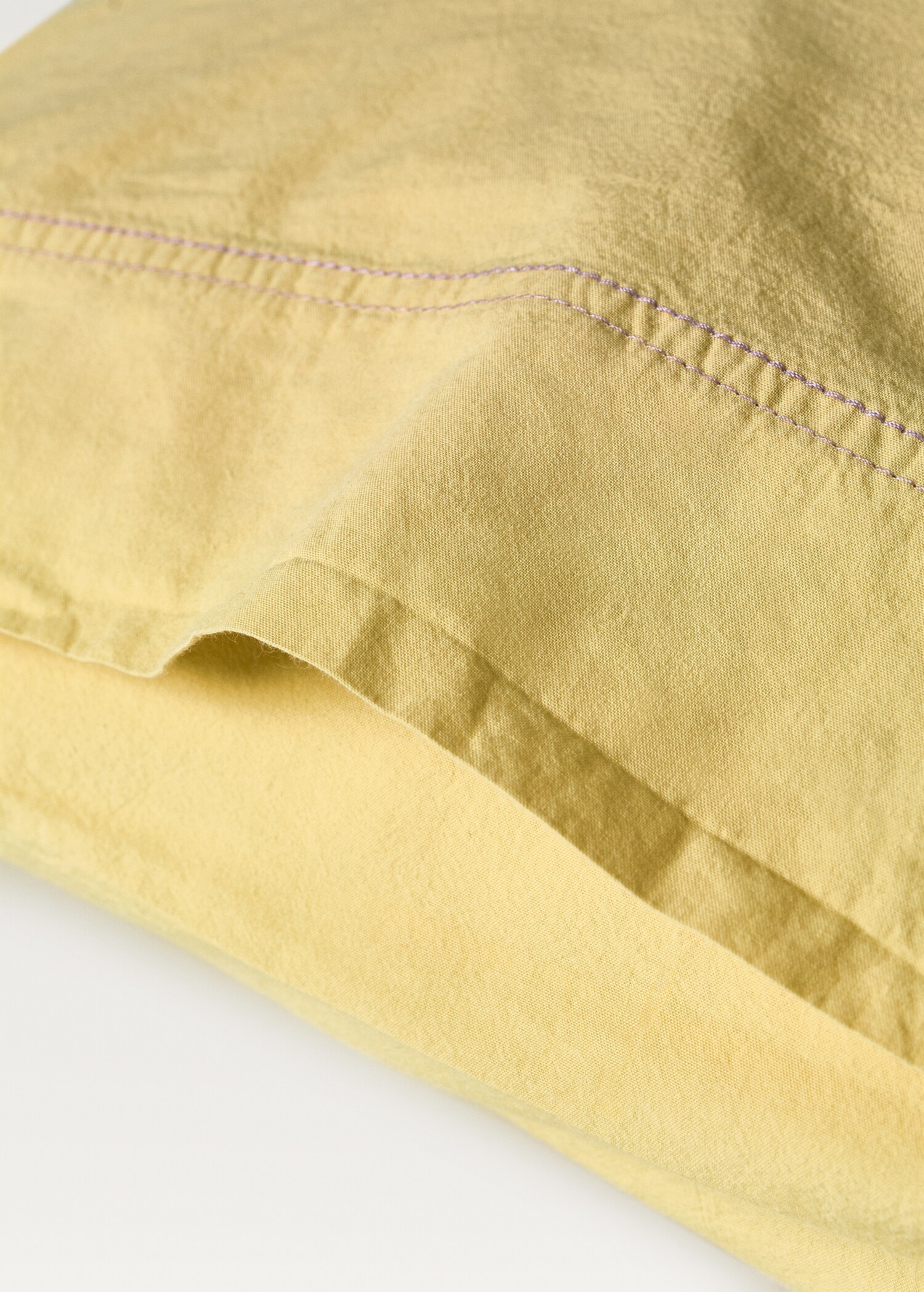 Children's washed cotton double-stitched pillowcase 60x60 cm - Details of the article 2