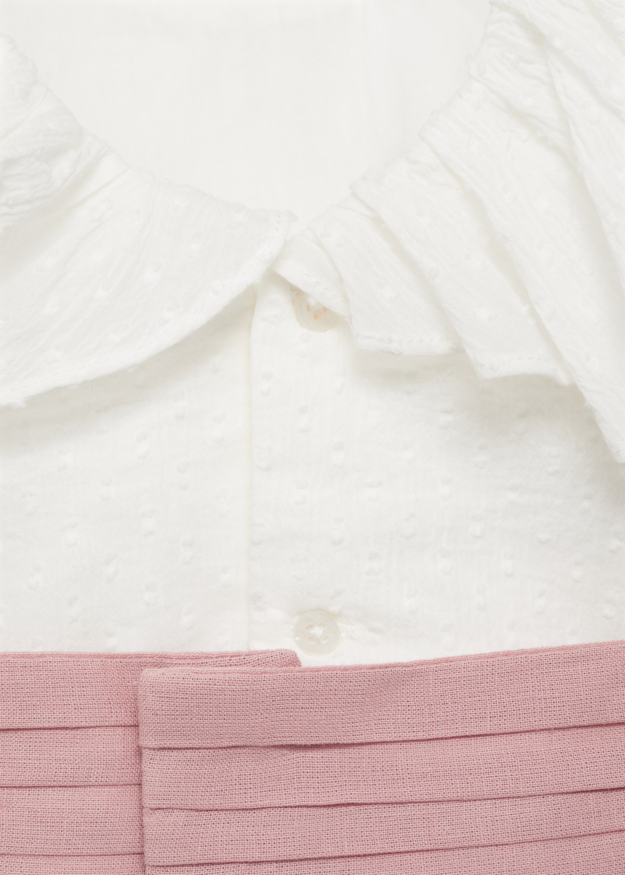 Belt linen dress - Details of the article 0