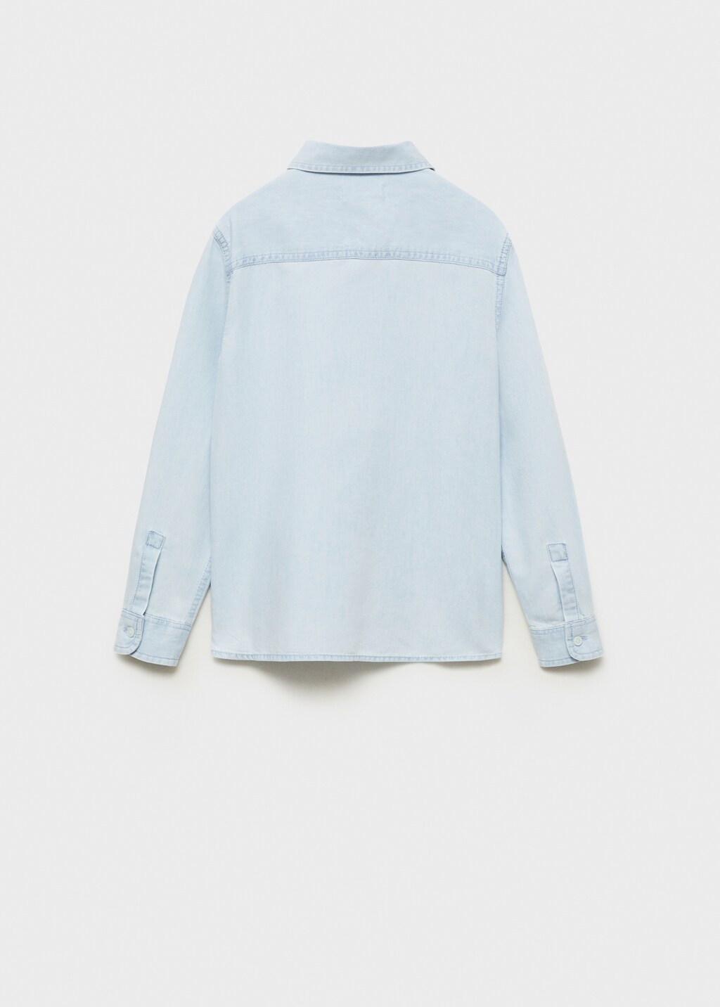 Slim-fit denim shirt - Kids | MANGO USA Slim-fit denim shirt - Kids | MANGO USA
