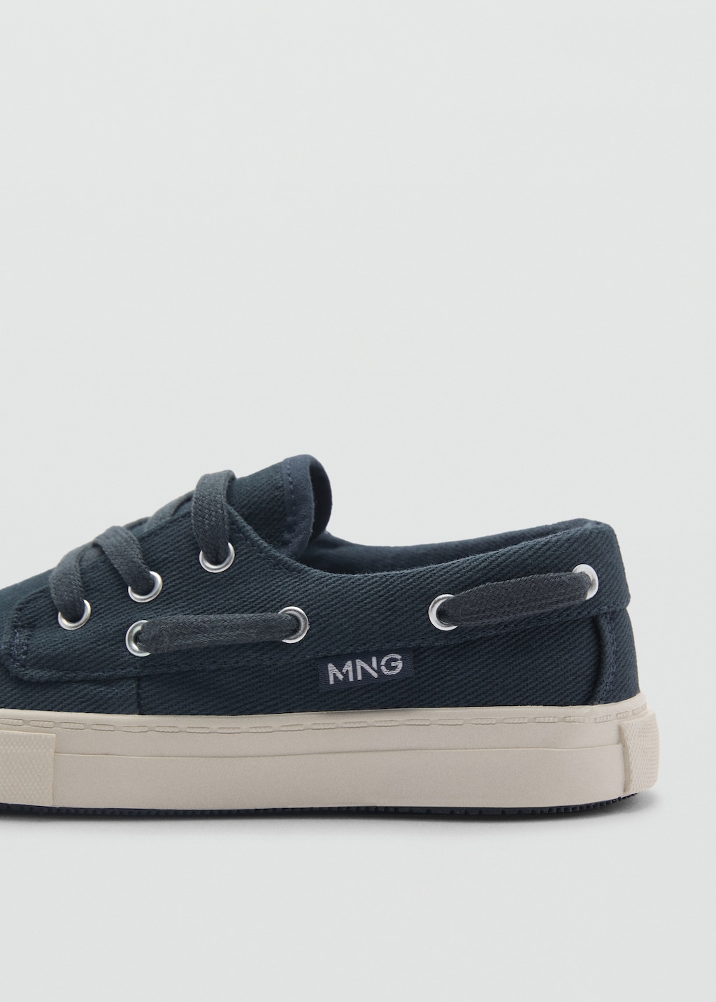 Pisamonas Tela Con Lacci Pisamonas Scarpe Da Barca In Tela Con