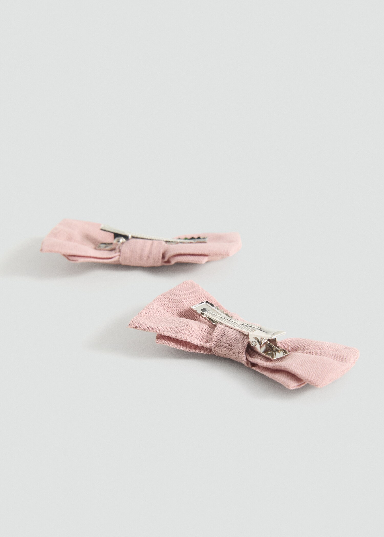 Pack of 2 linen loop pins - Medium plane