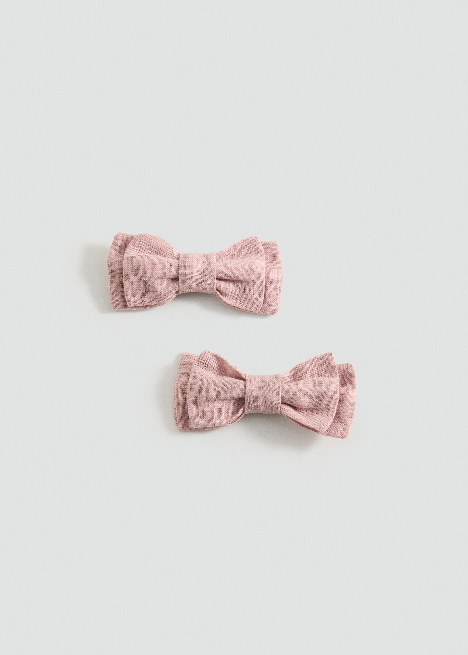 Pack of 2 linen loop pins - Article without model