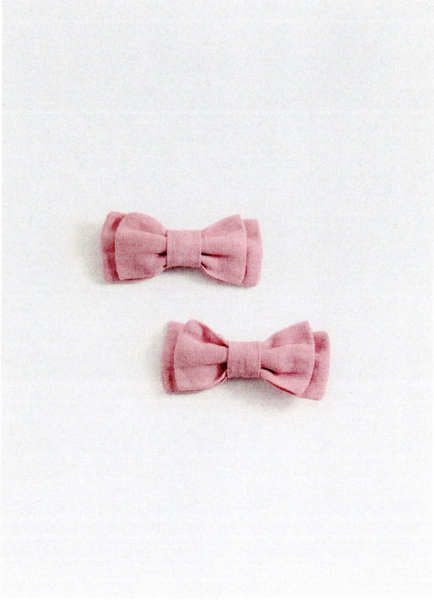 Pack of 2 linen loop pins - Details of the article 5