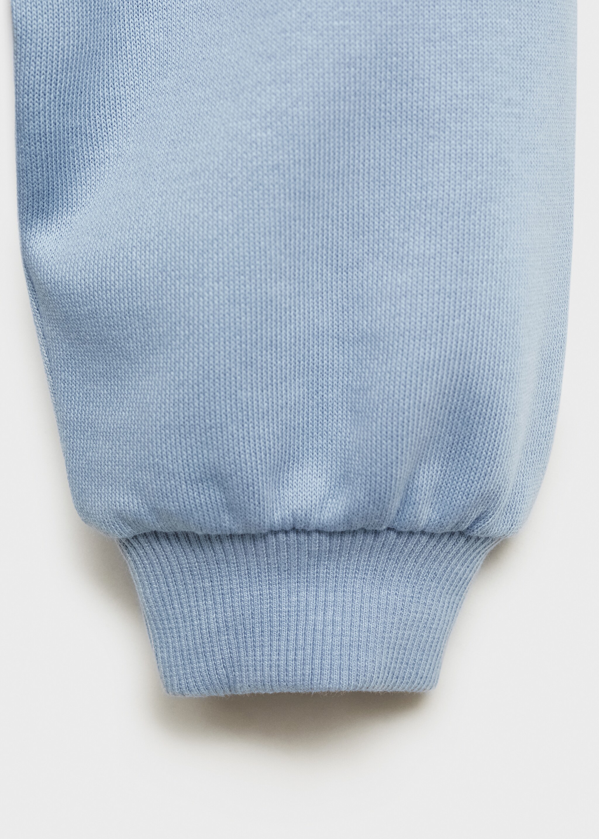 Sudadera algodón mensaje relieve - Detalle del artículo 0
