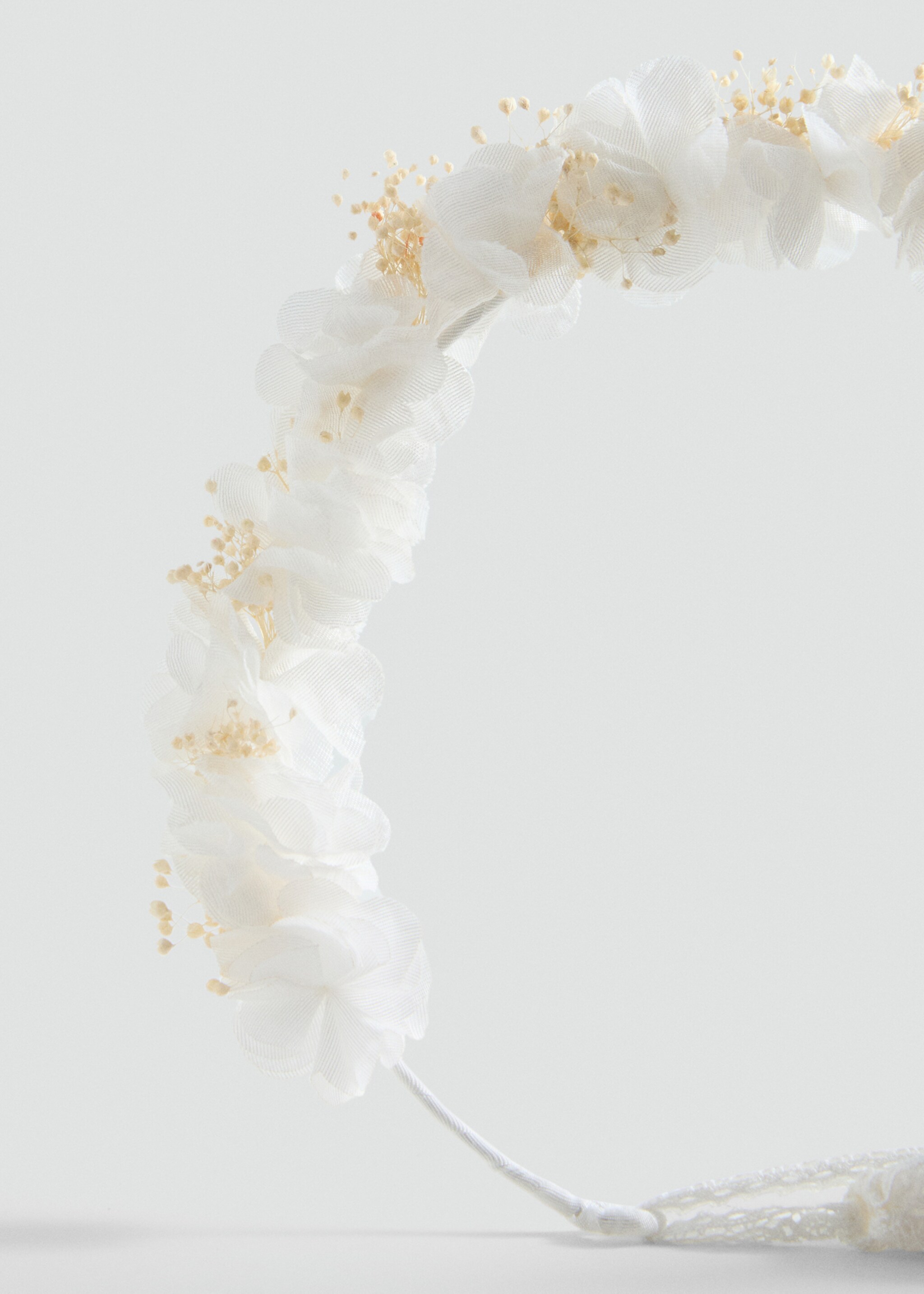 Tie closure flower hairband - Details of the article 1