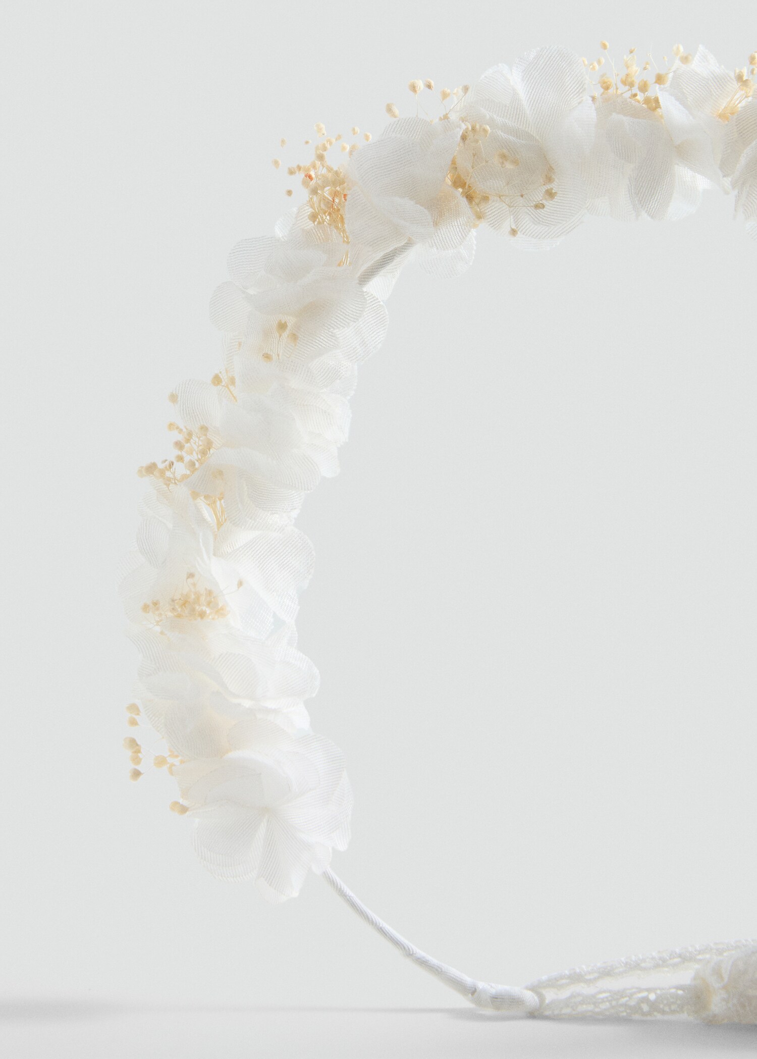 Tie closure flower hairband - Details of the article 1