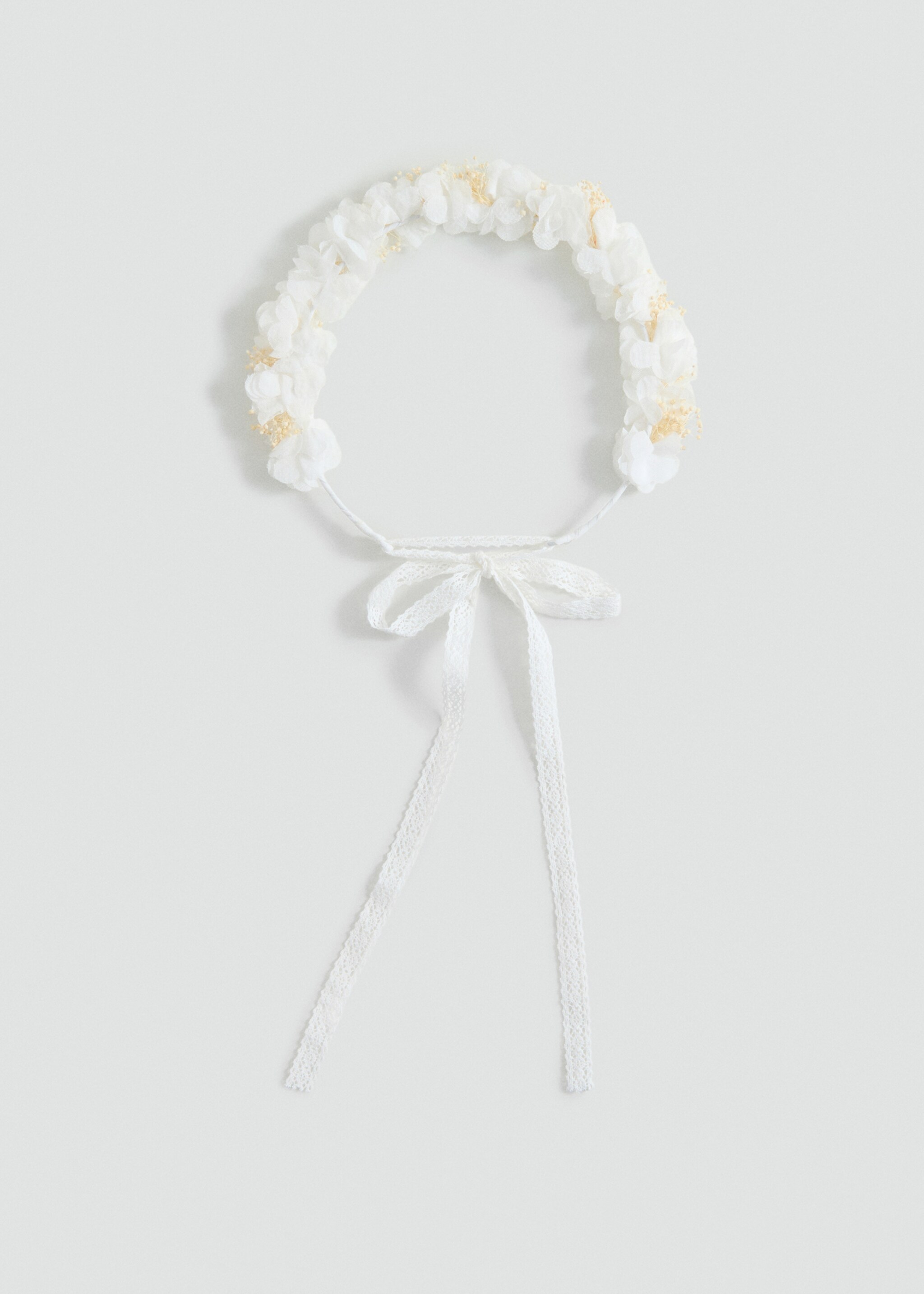 Tie closure flower hairband - Details of the article 2