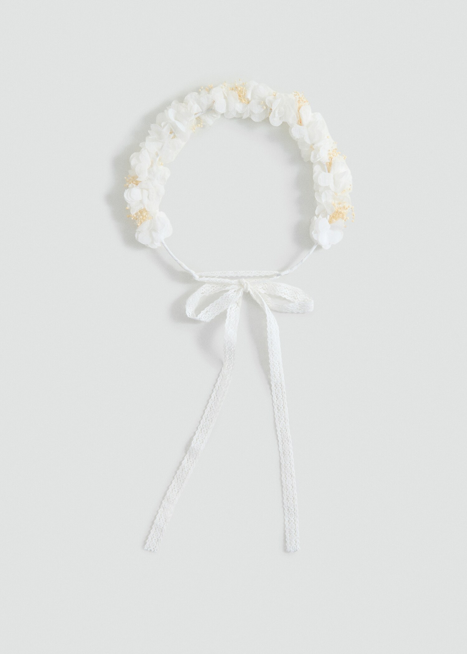 Tie closure flower hairband - Details of the article 2