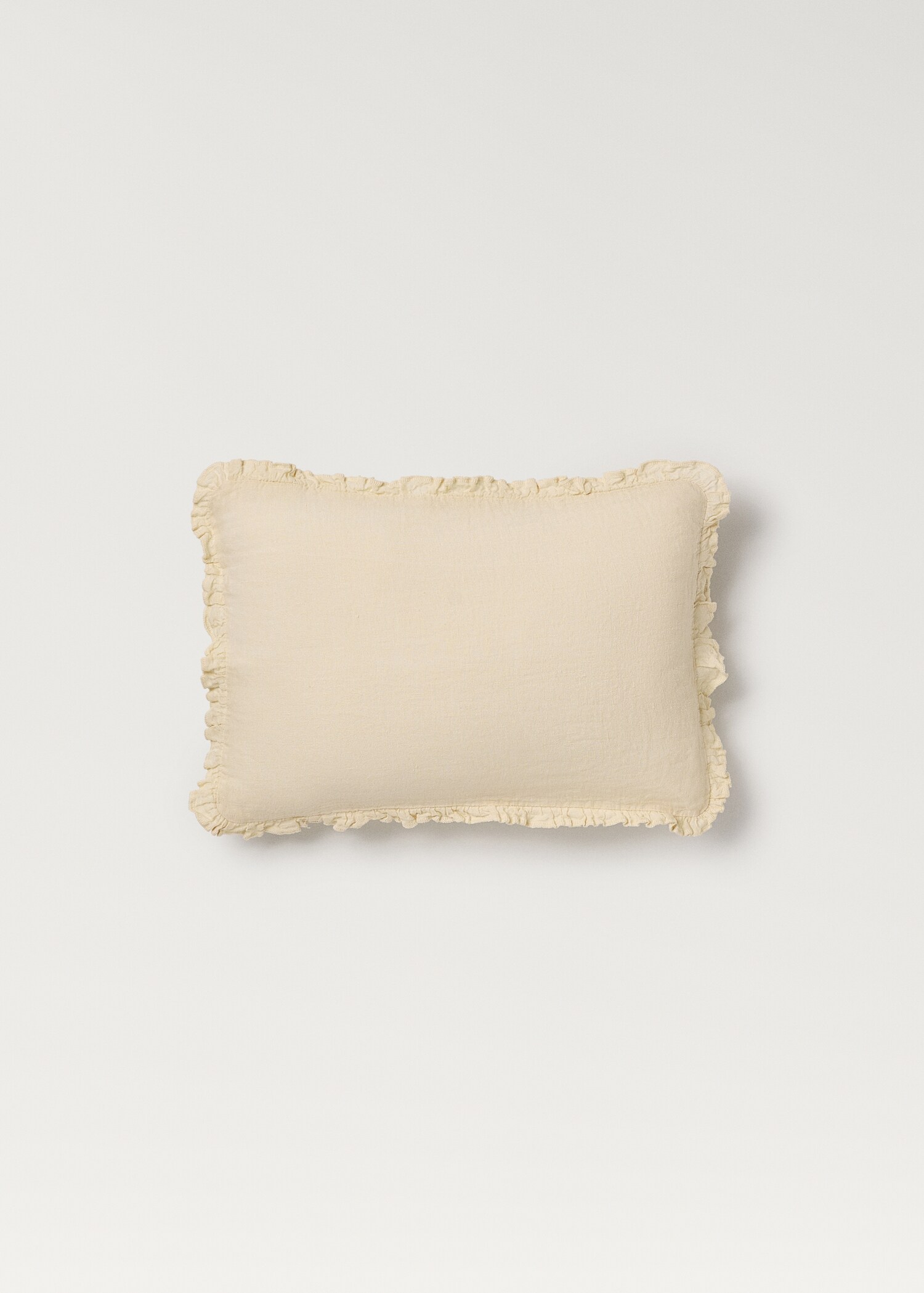 Funda cojín infantil detalle volante 30x40 cm - Artículo sin modelo
