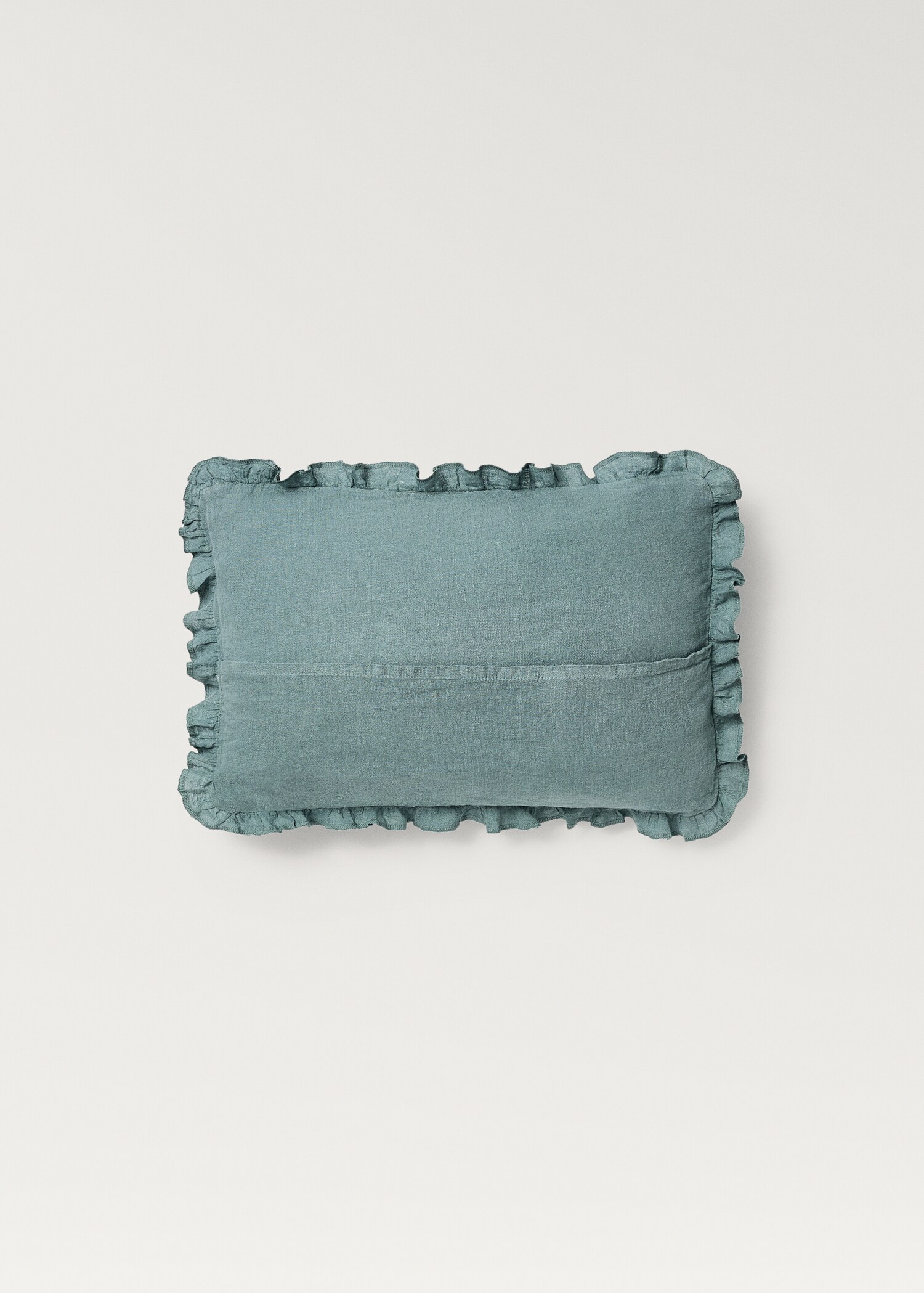 Housse de coussin pour enfant détail volant 30x40 cm - Détail de l'article 1