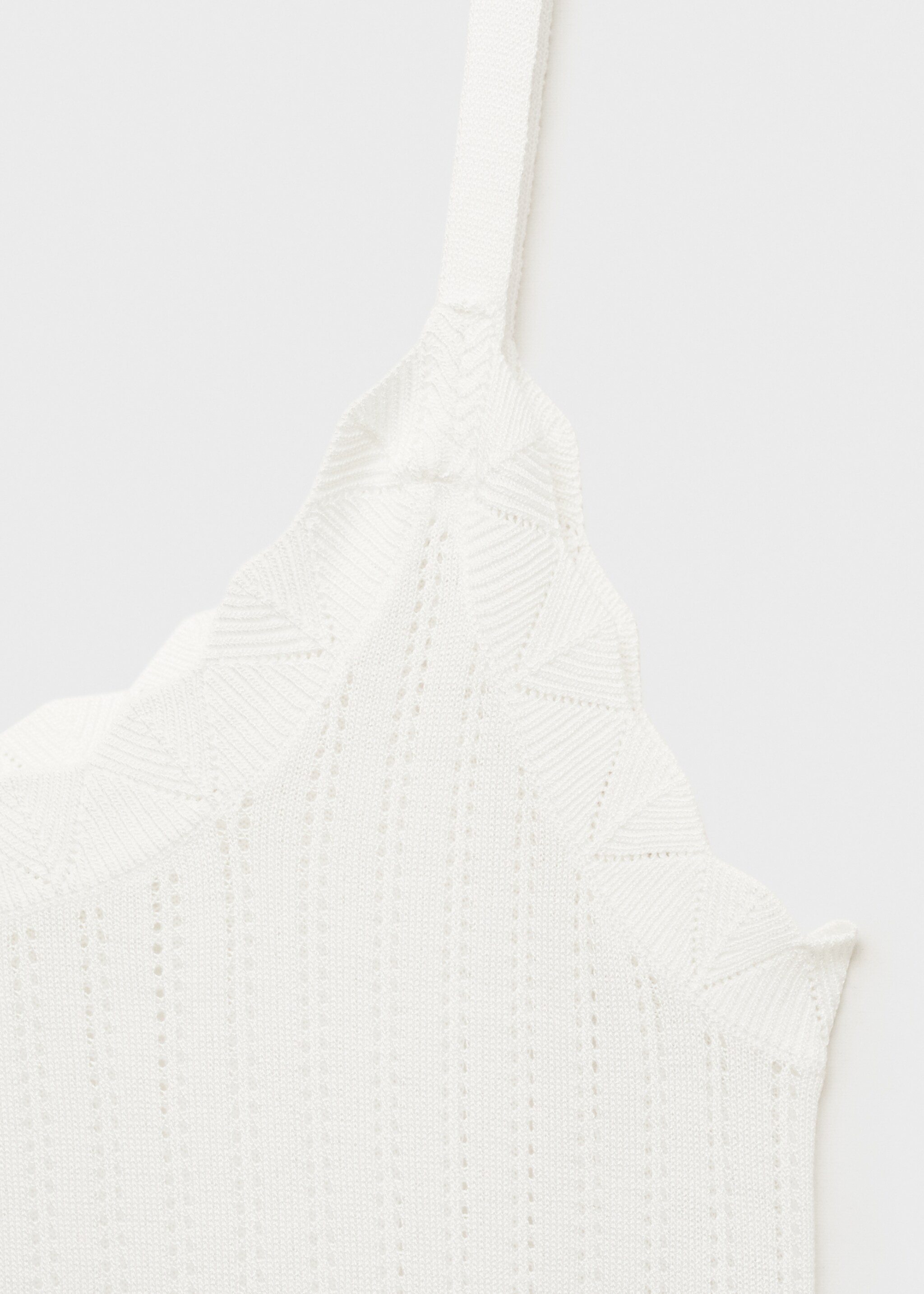 Nightgown with pointelle detail - Details of the article 8