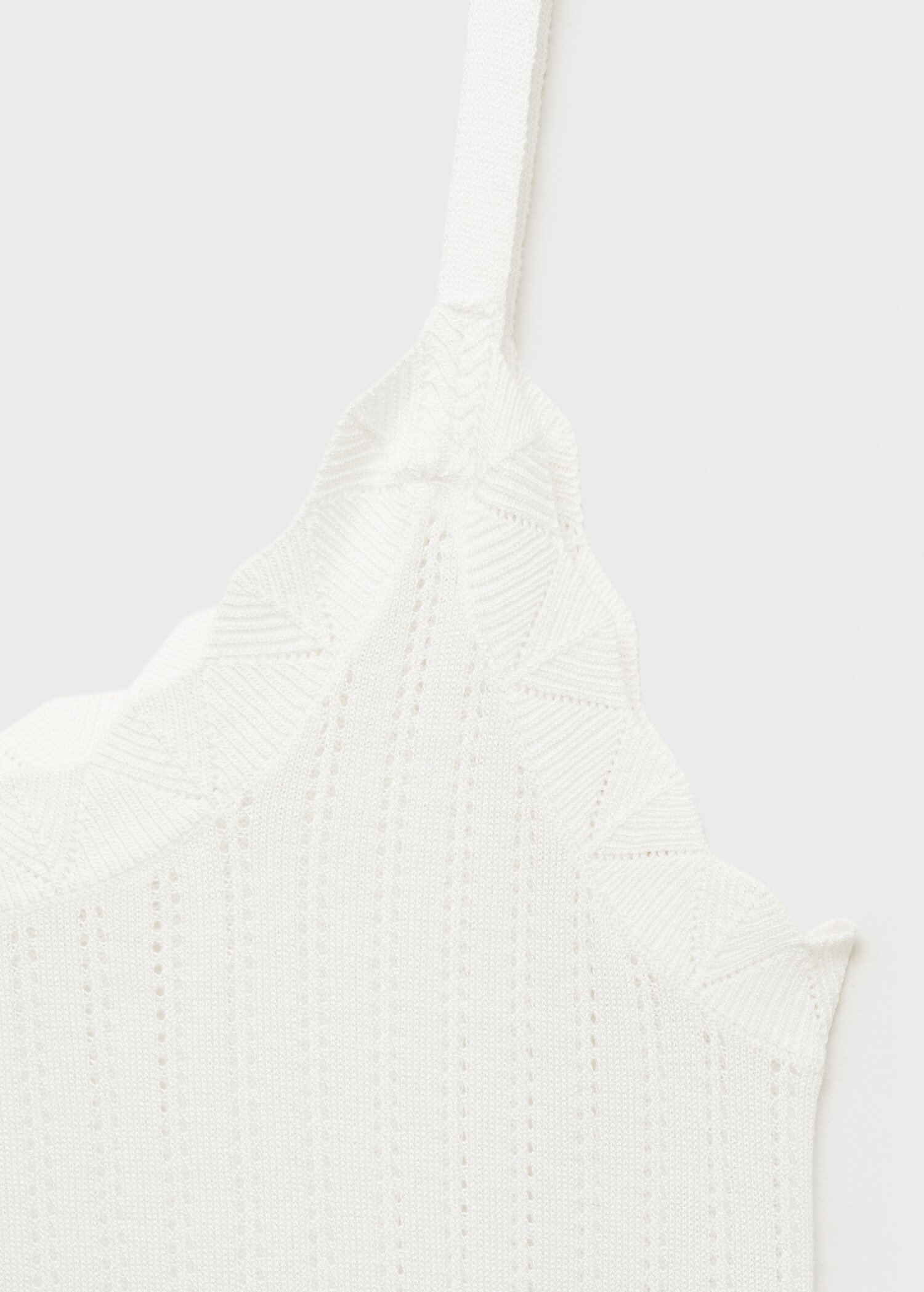 Nightgown with pointelle detail - Details of the article 8