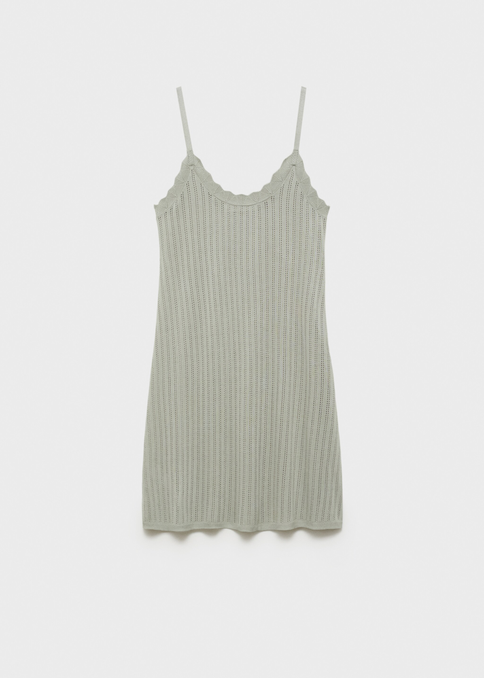 Nightgown with pointelle detail - Article without model