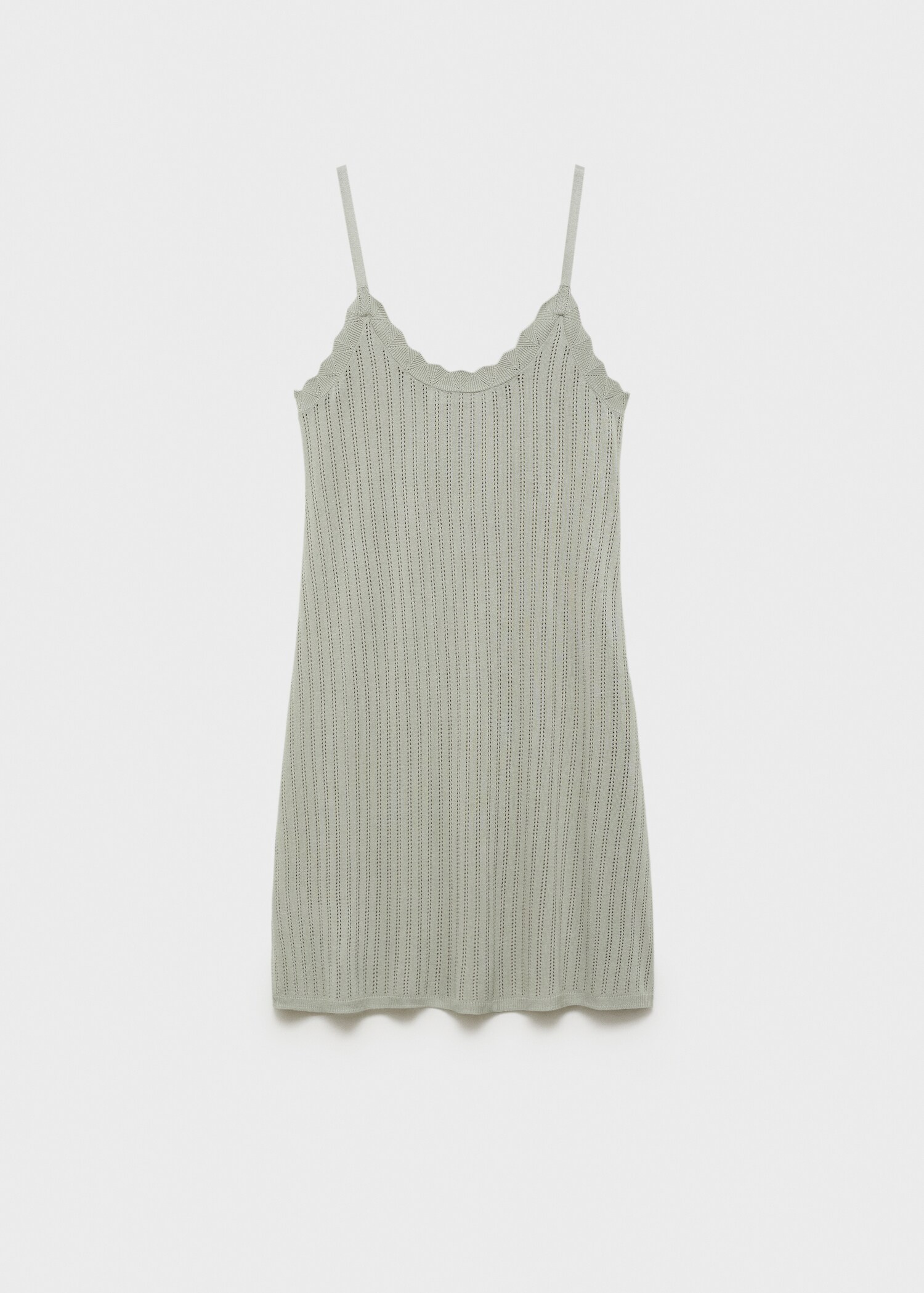 Nightgown with pointelle detail - Article without model
