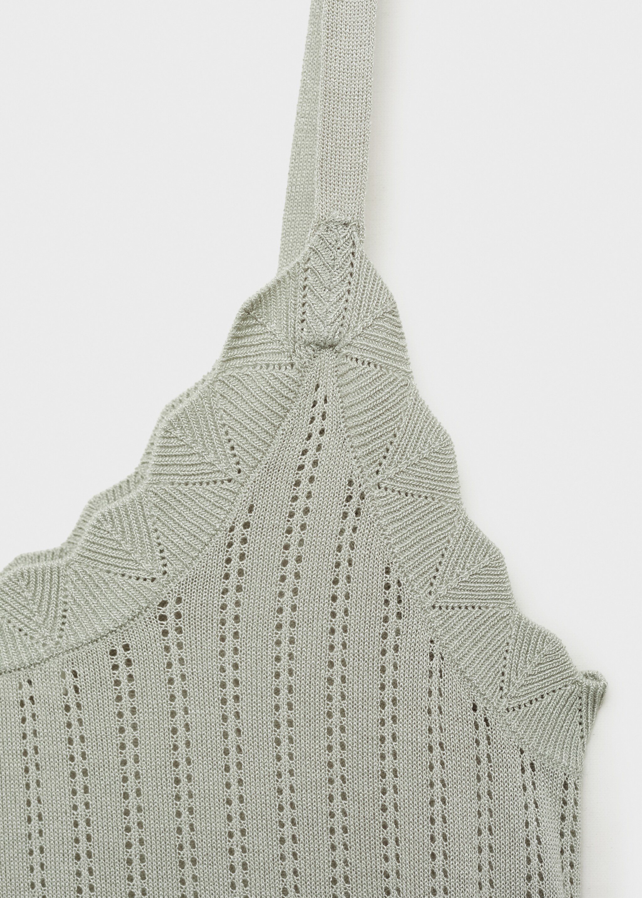 Nightgown with pointelle detail - Details of the article 8