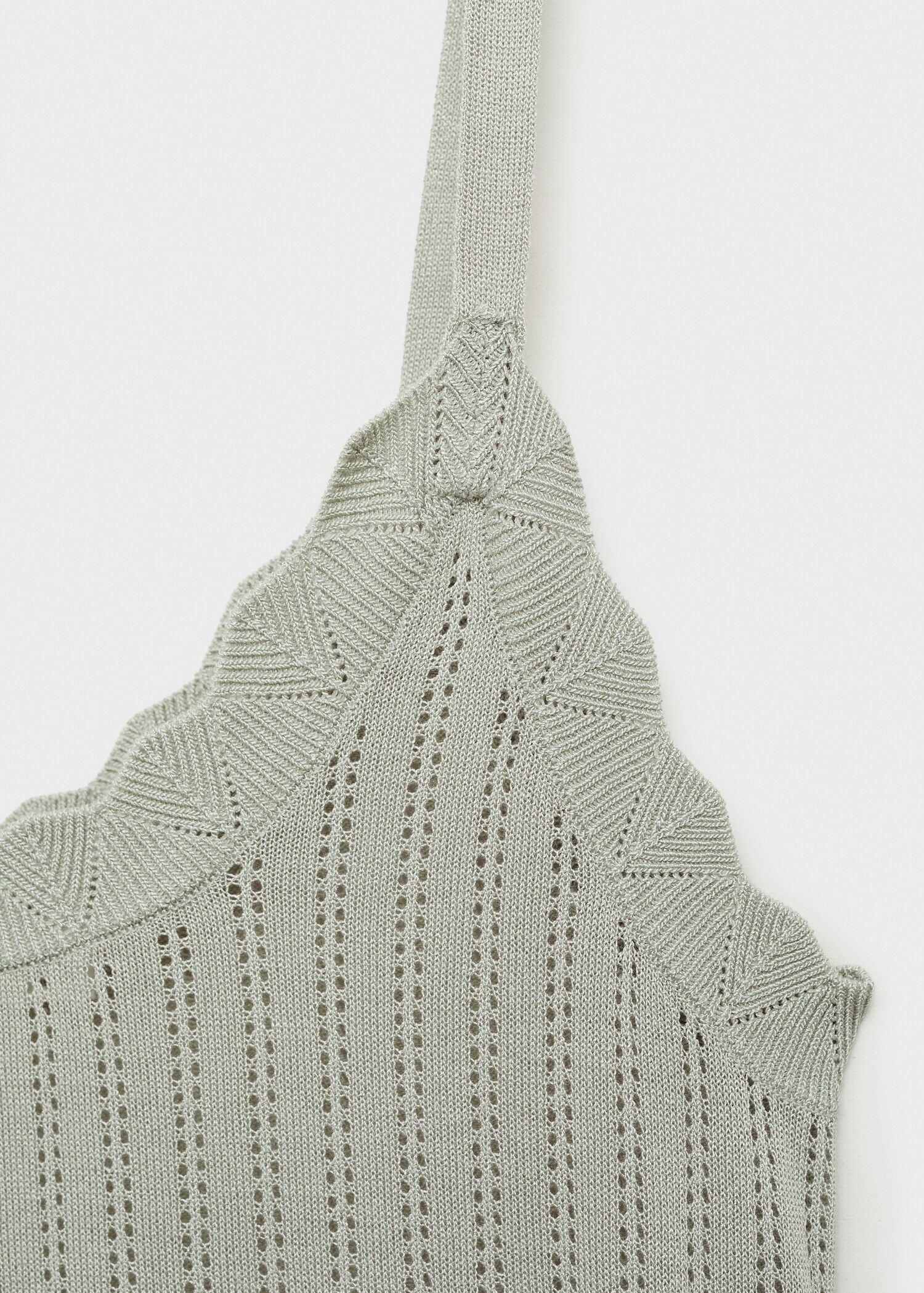 Nightgown with pointelle detail - Details of the article 8
