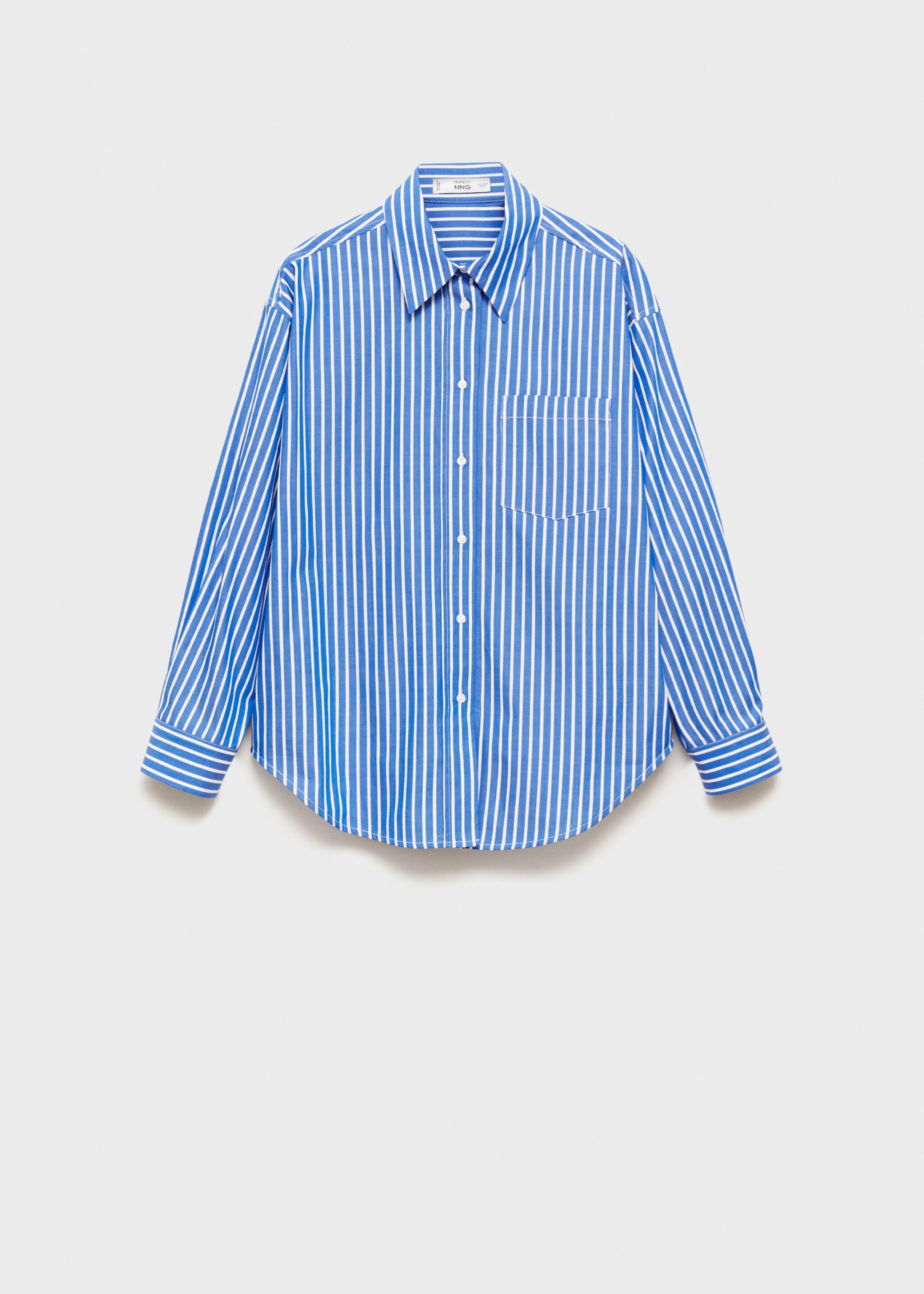 Combined striped shirt - Article without model