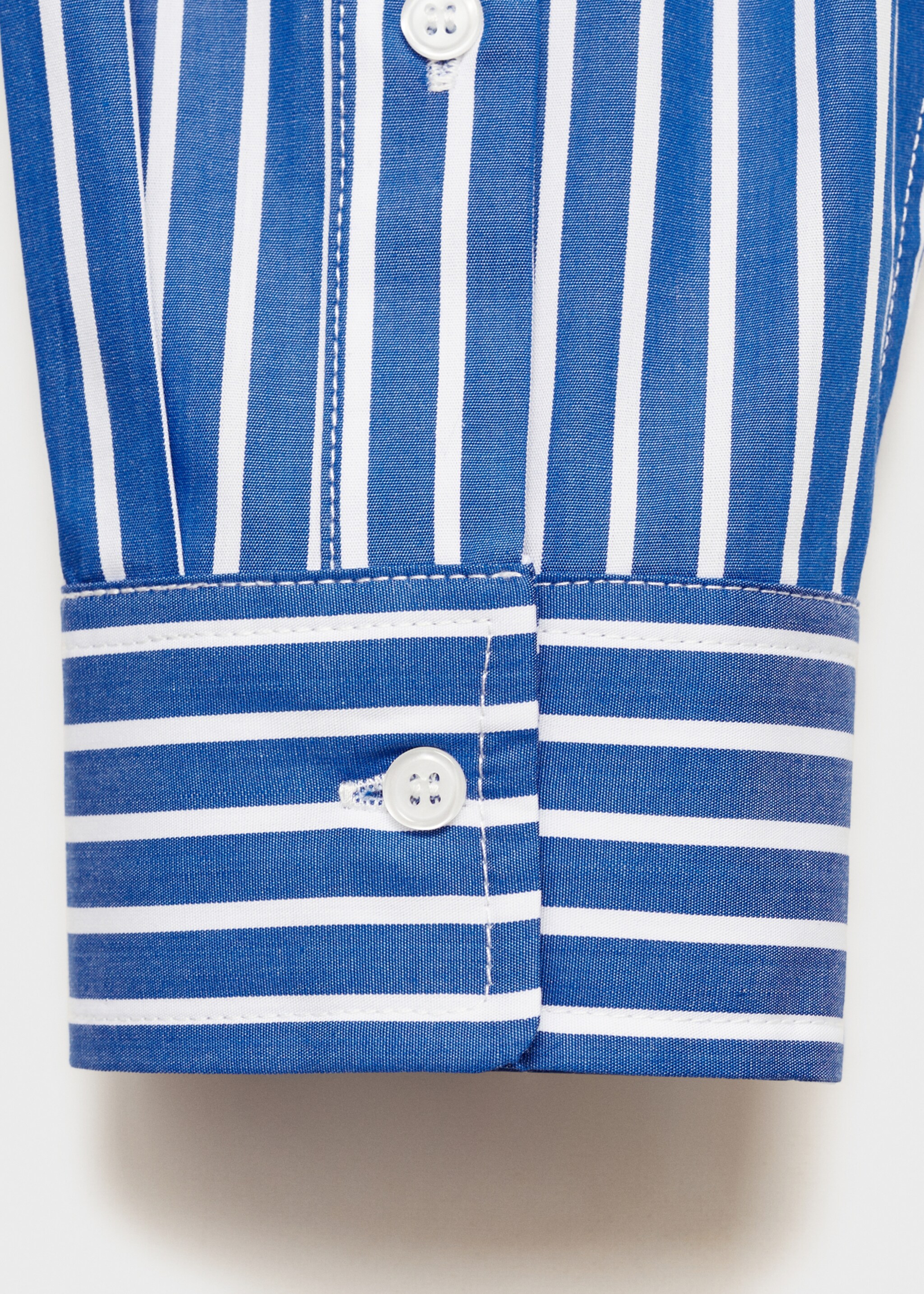 Combined striped shirt - Details of the article 0