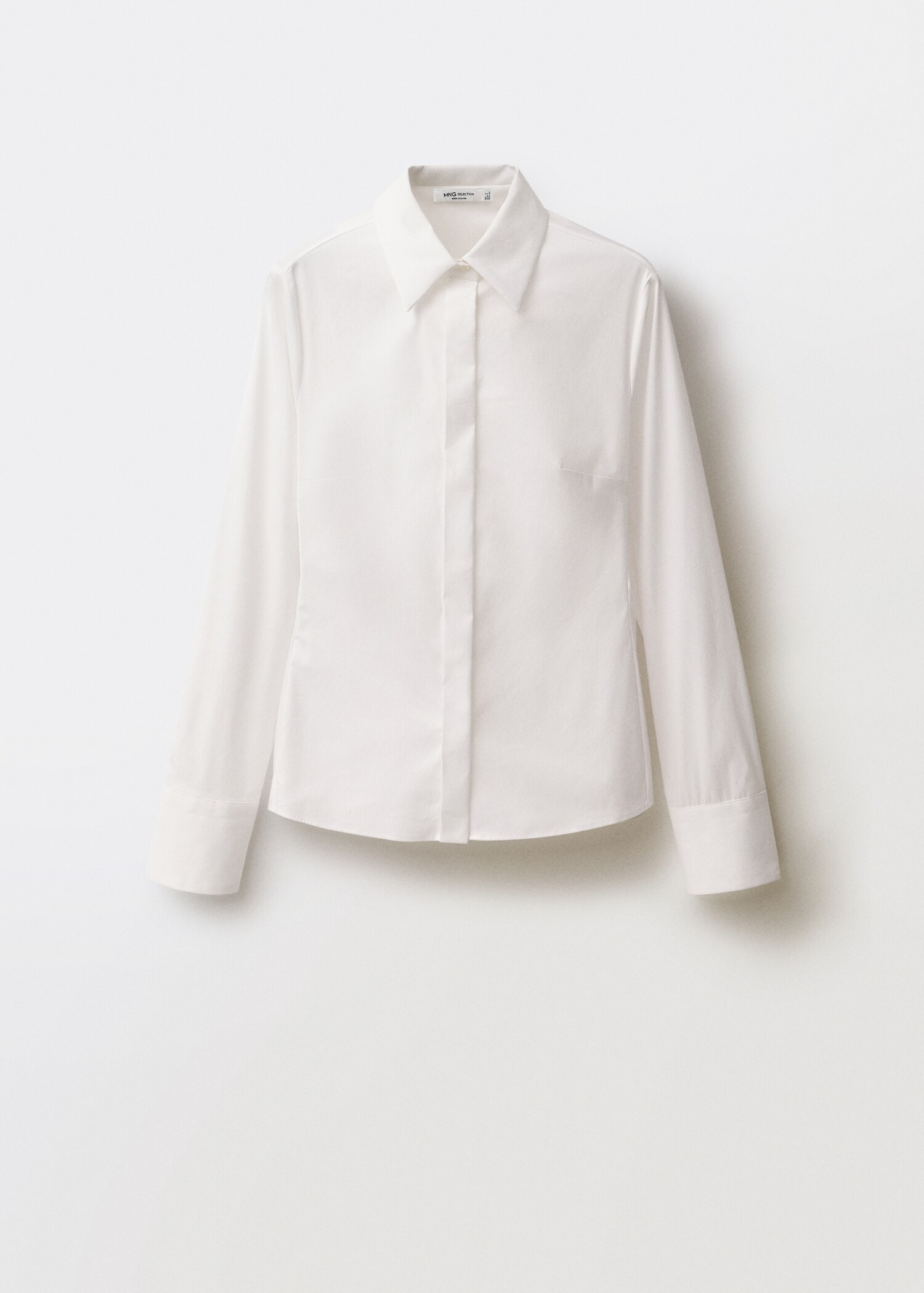 Camisa popelín entallada - Artículo sin modelo