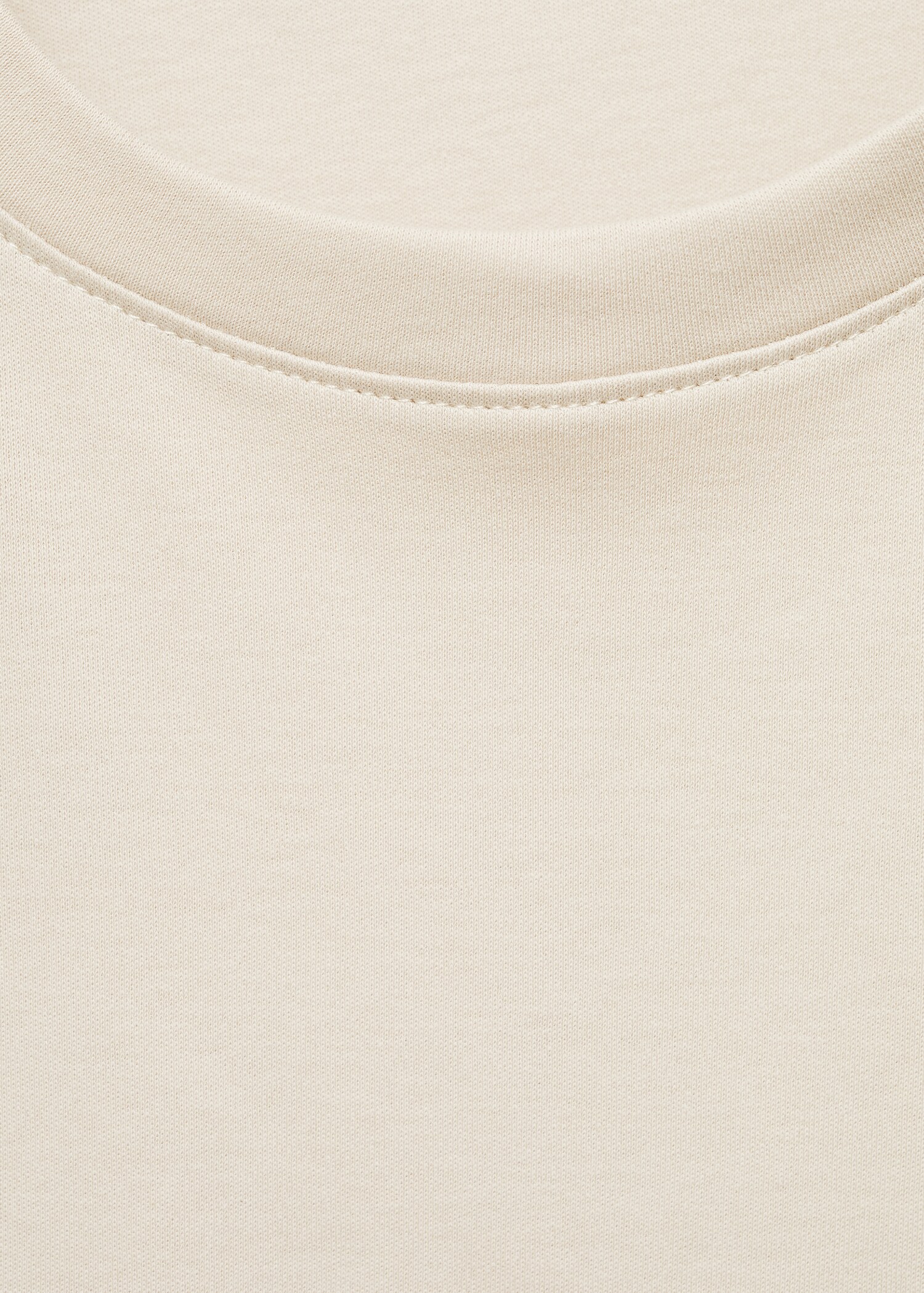 Katoenen T-shirt met ronde hals - Detail van het artikel 8