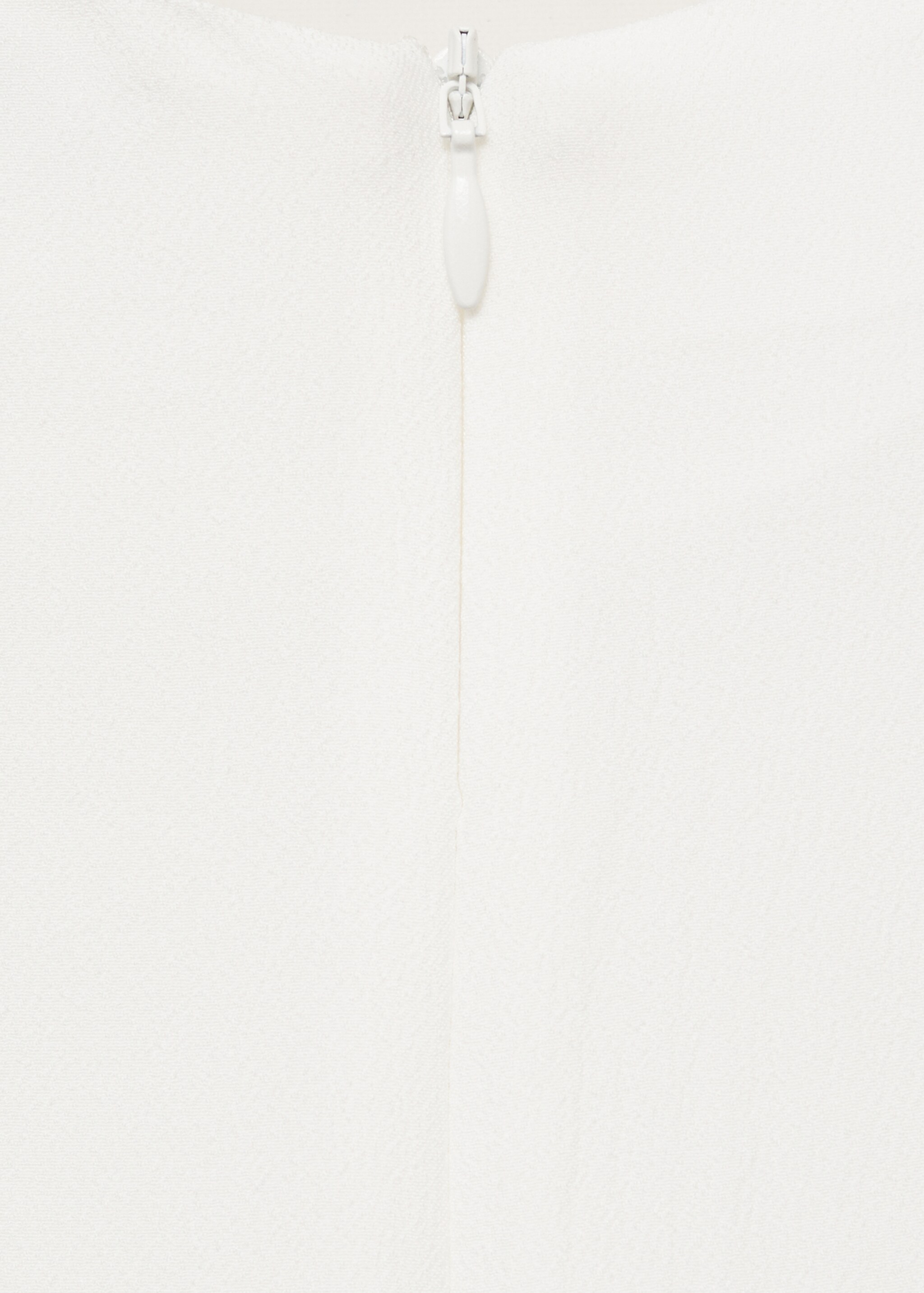Sleeveless draped blouse - Details of the article 0