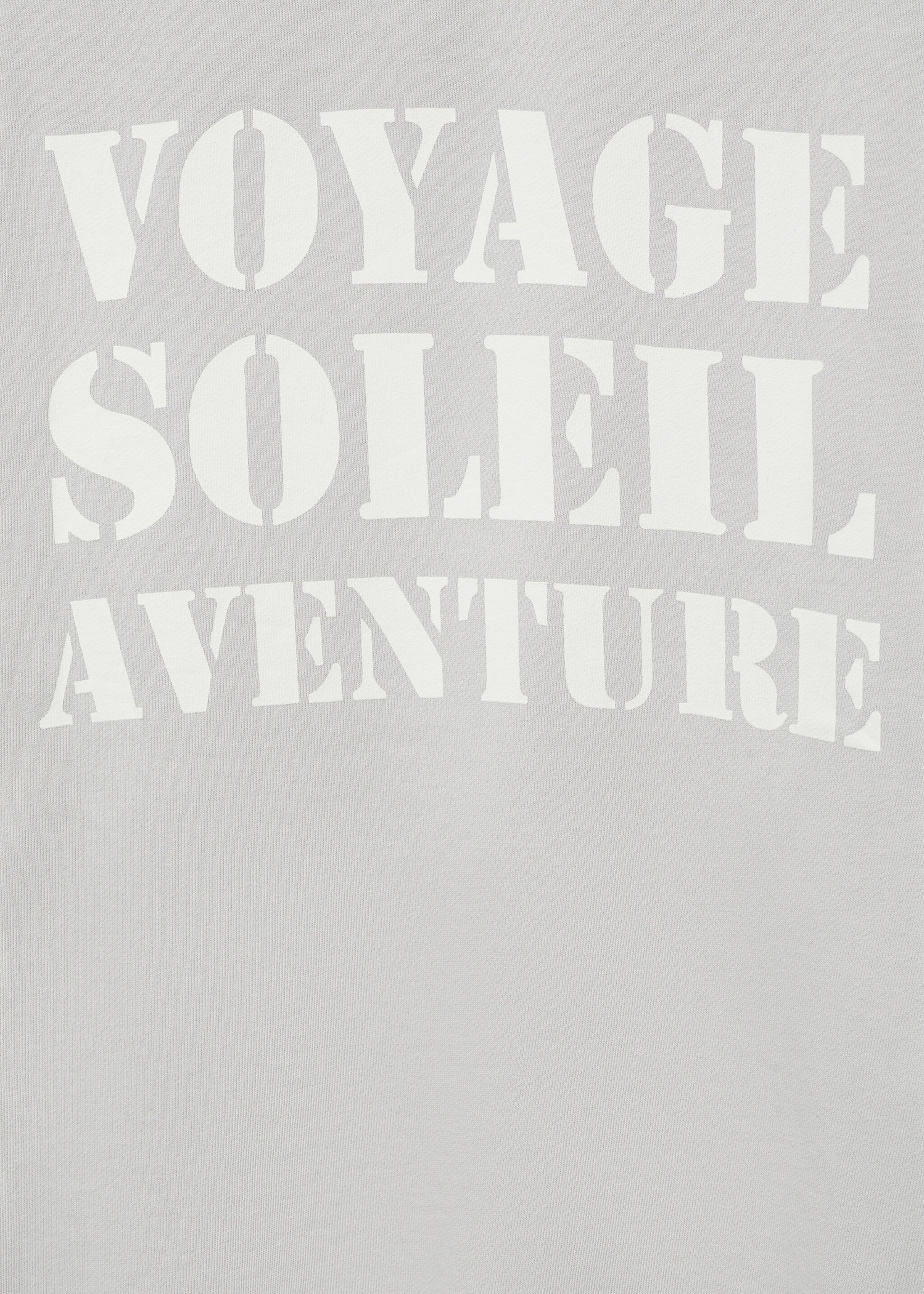 Message cotton sweatshirt - Details of the article 0