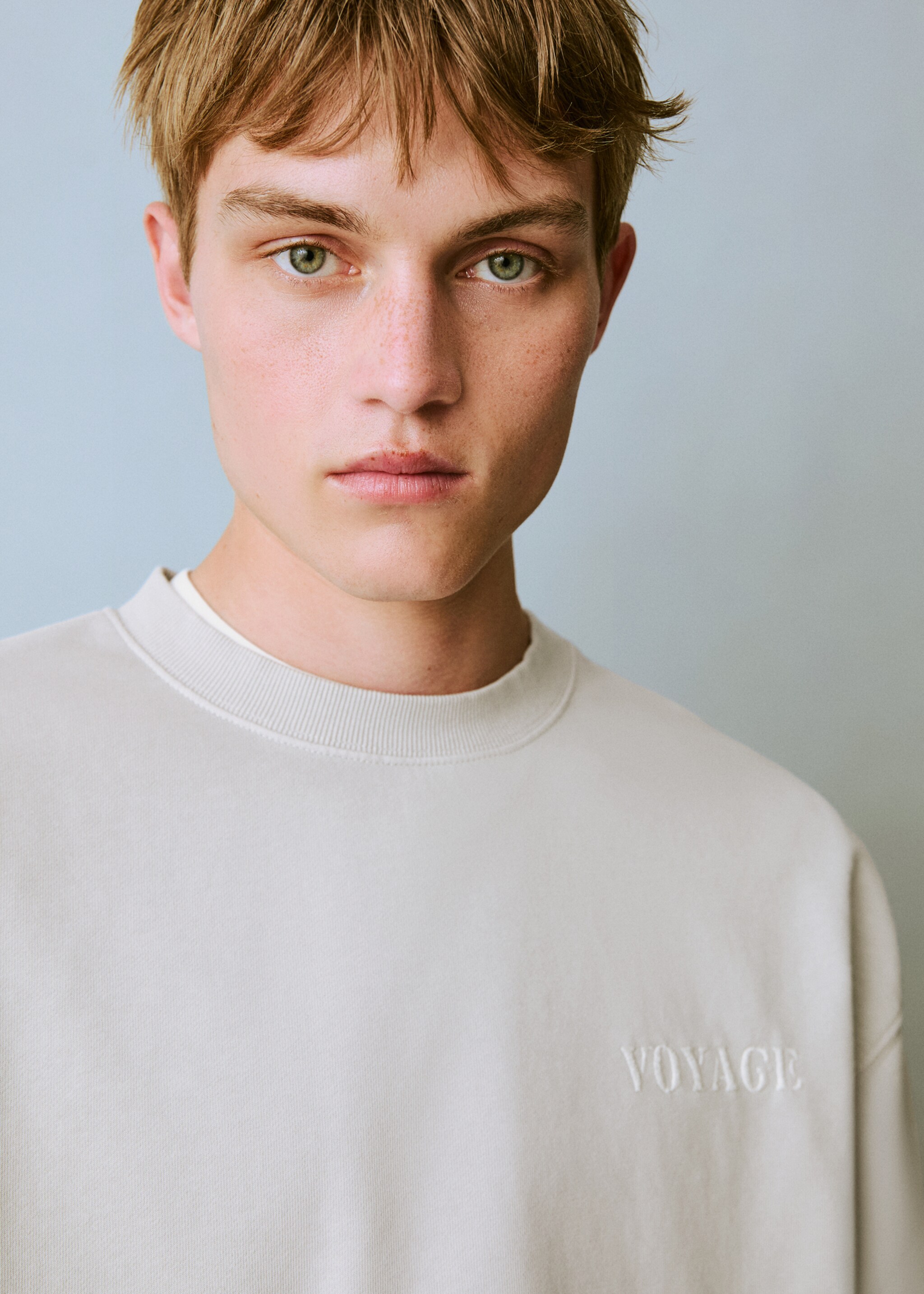 Message cotton sweatshirt - Details of the article 1
