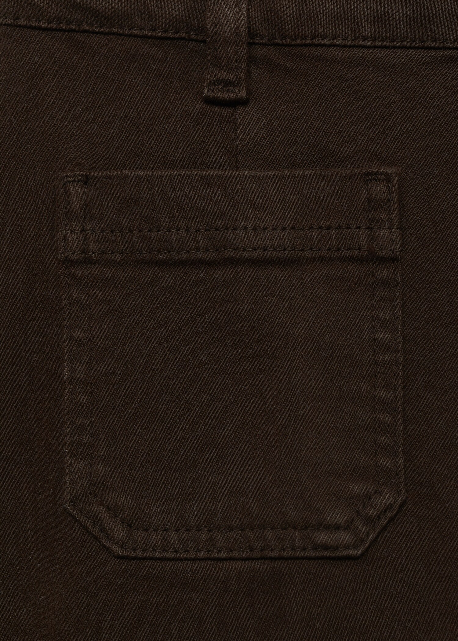 Jeans flare crop bolsillos - Detalle del artículo 0