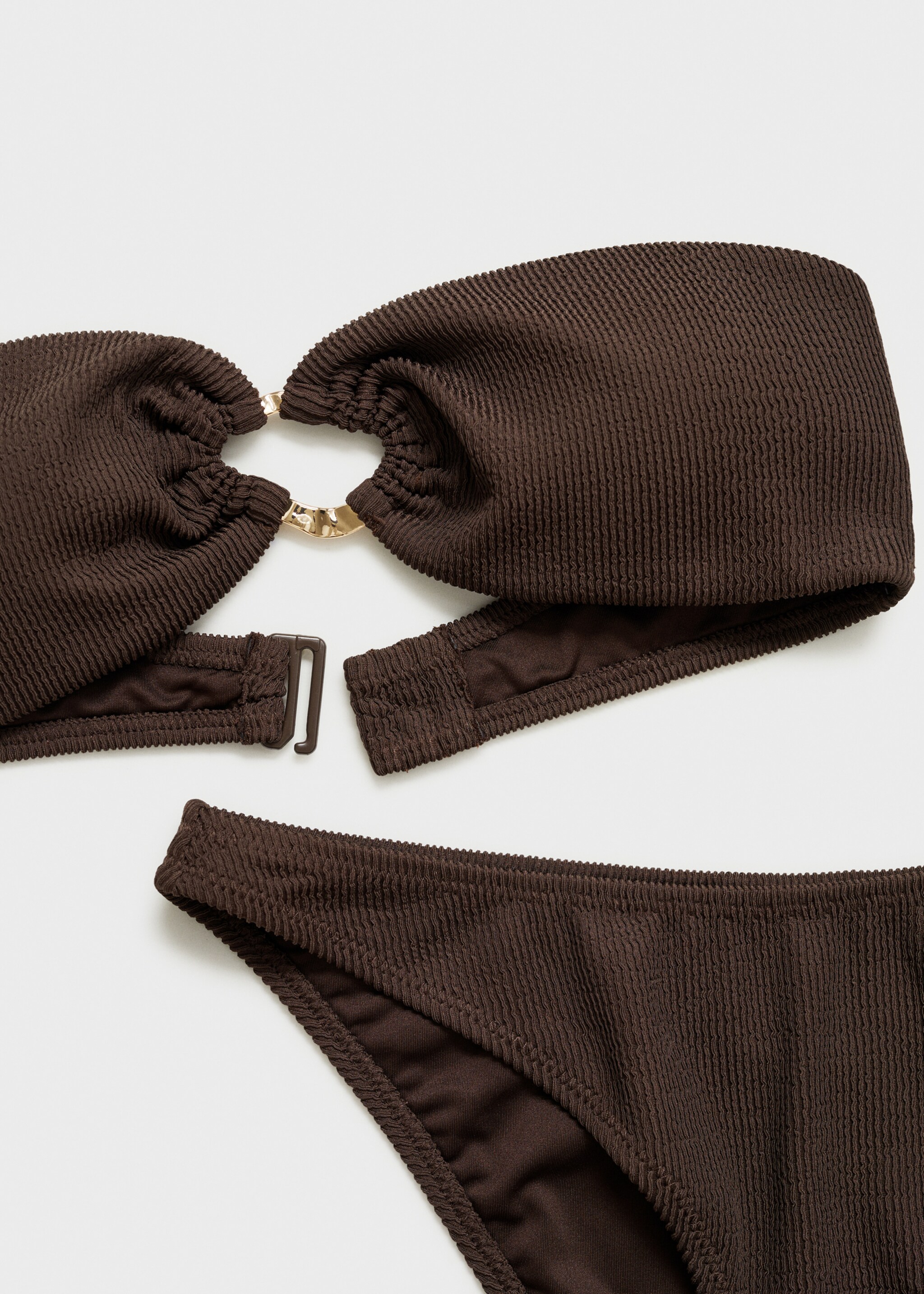 Ribbed bikini bottom - Details of the article 0