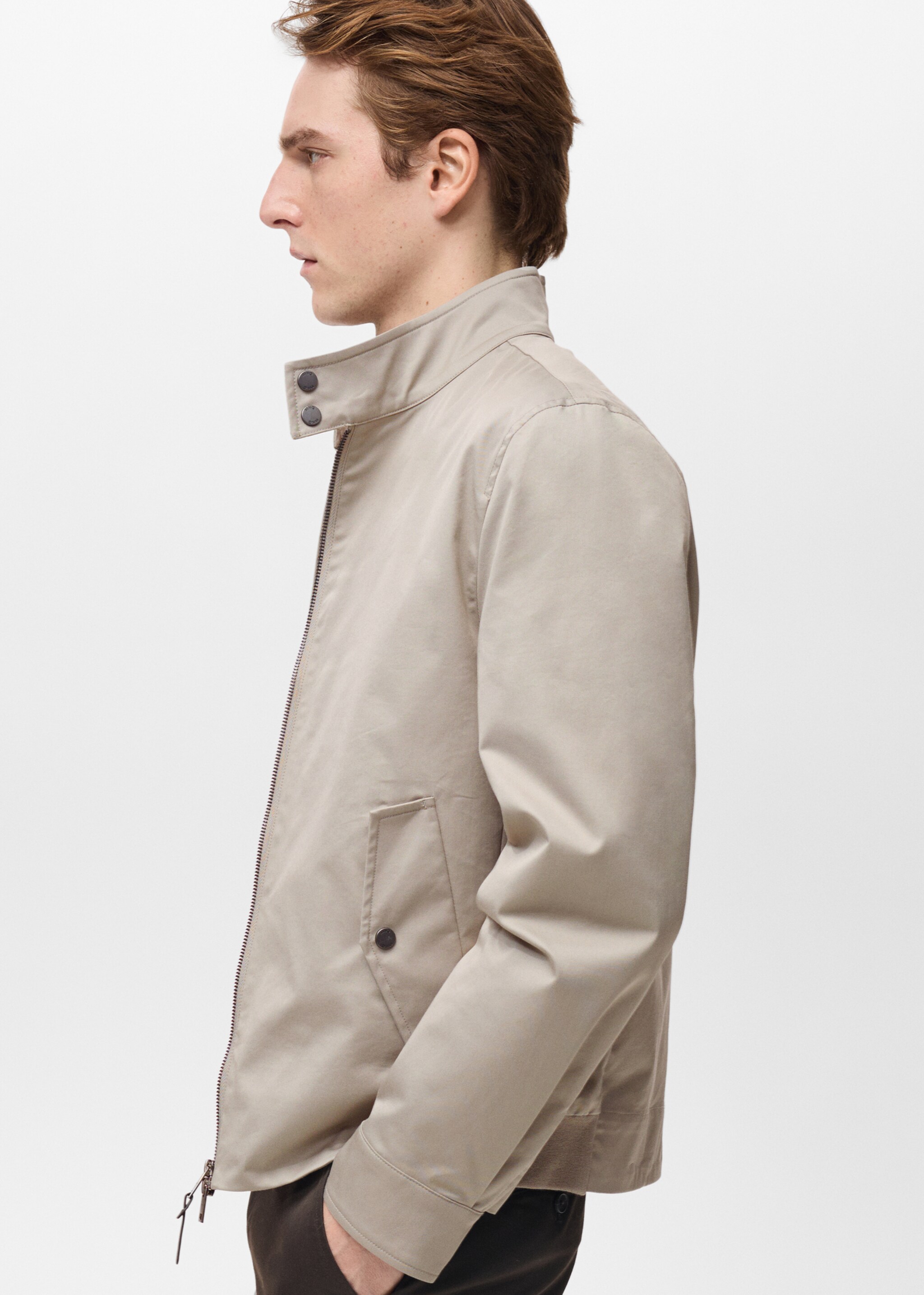 Water-repellent cotton jacket - Details of the article 2