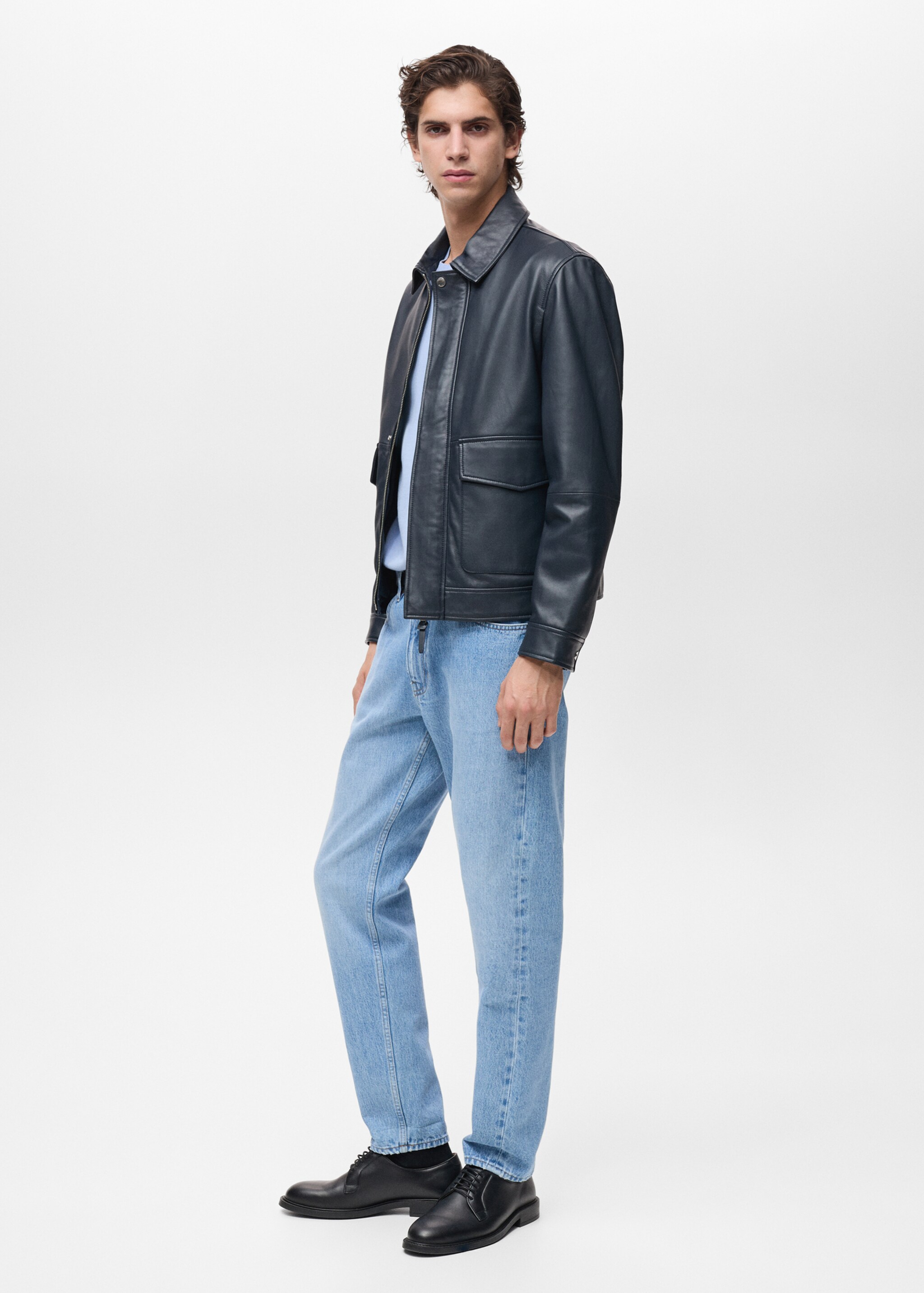 Tapered-fit selvedge jeans - Details of the article 2