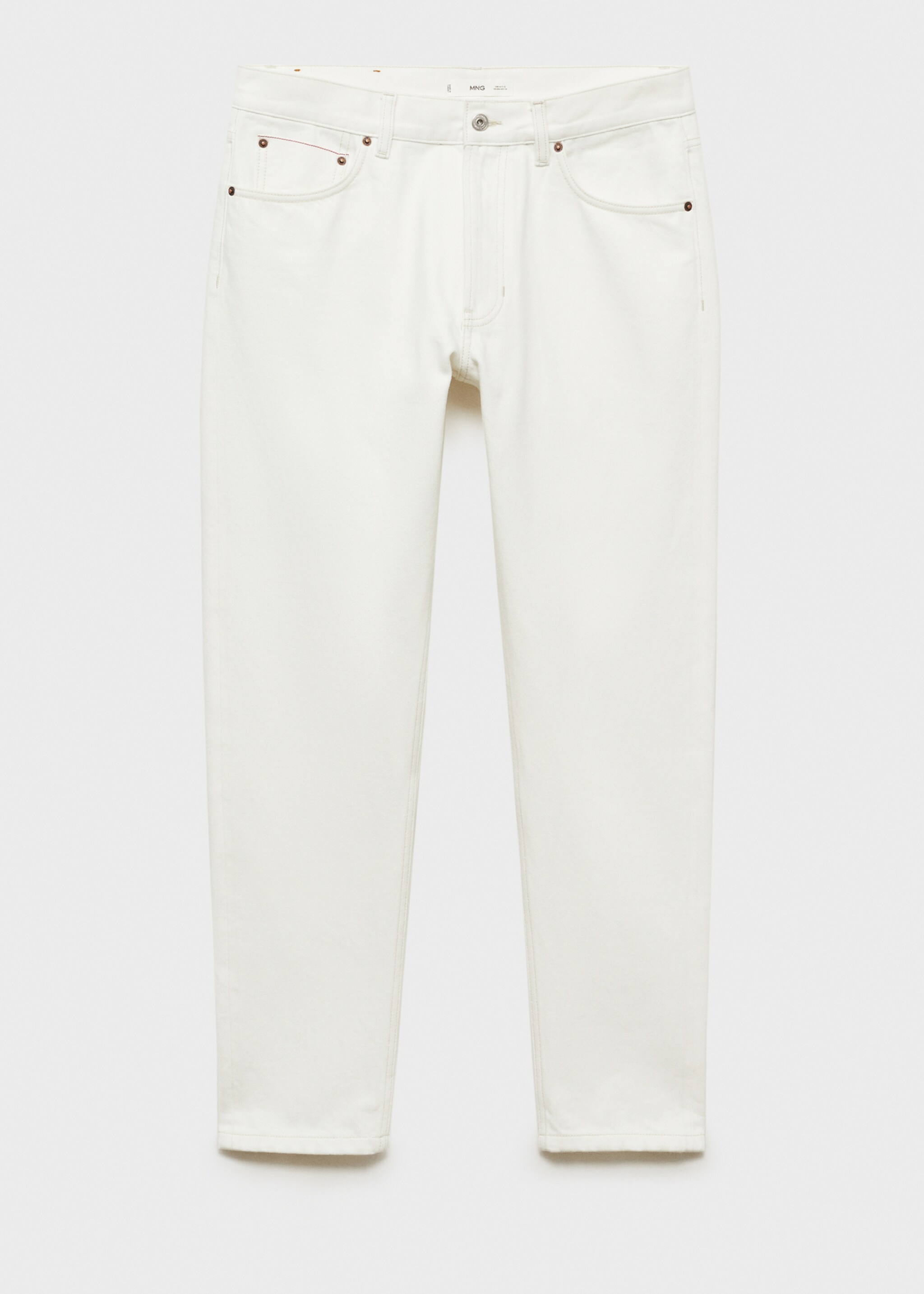 Tapered-Fit-Selvedge-Jeans - Artikel ohne Model