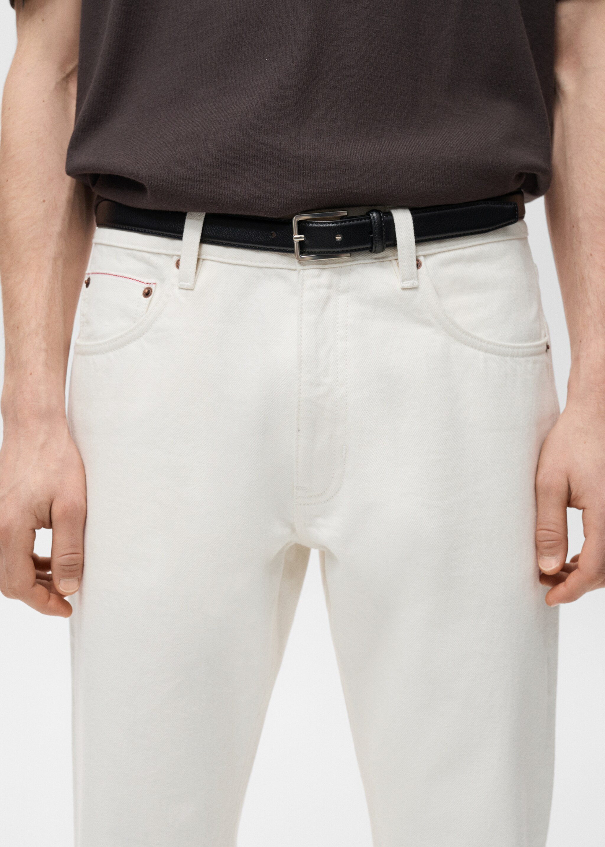 Tapered-Fit-Selvedge-Jeans - Detail des Artikels 1