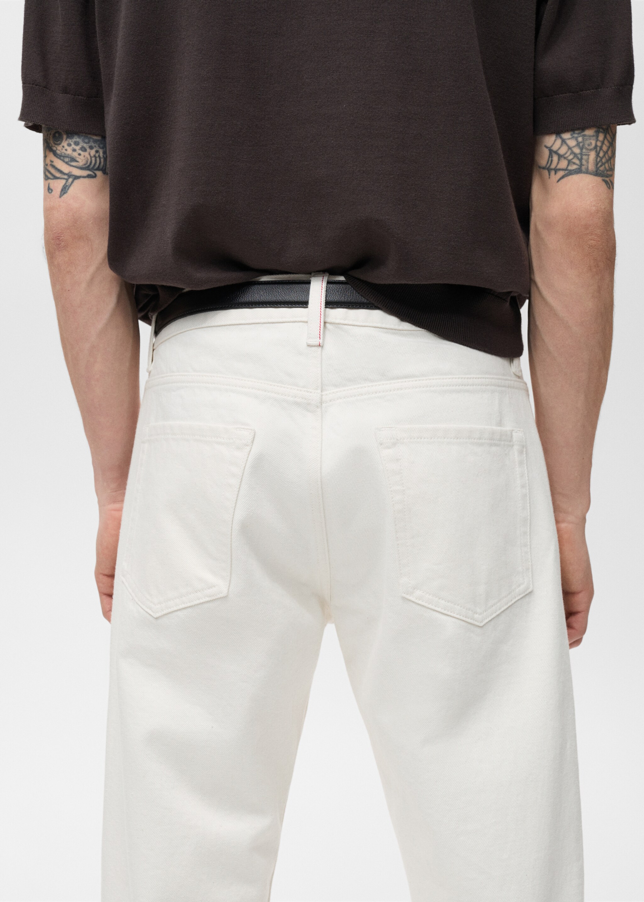 Tapered-Fit-Selvedge-Jeans - Detail des Artikels 6