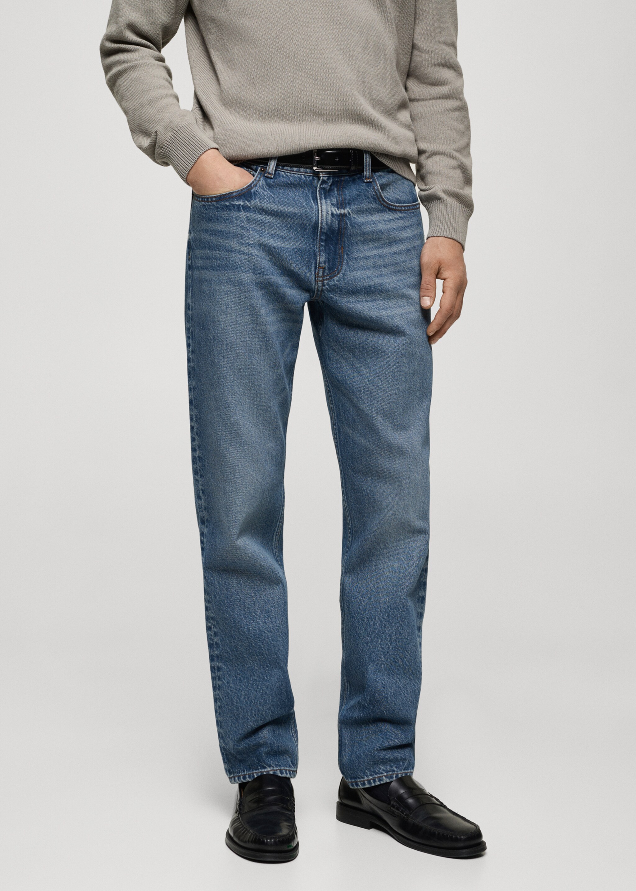 Bob regular-fit jeans - Medium plane