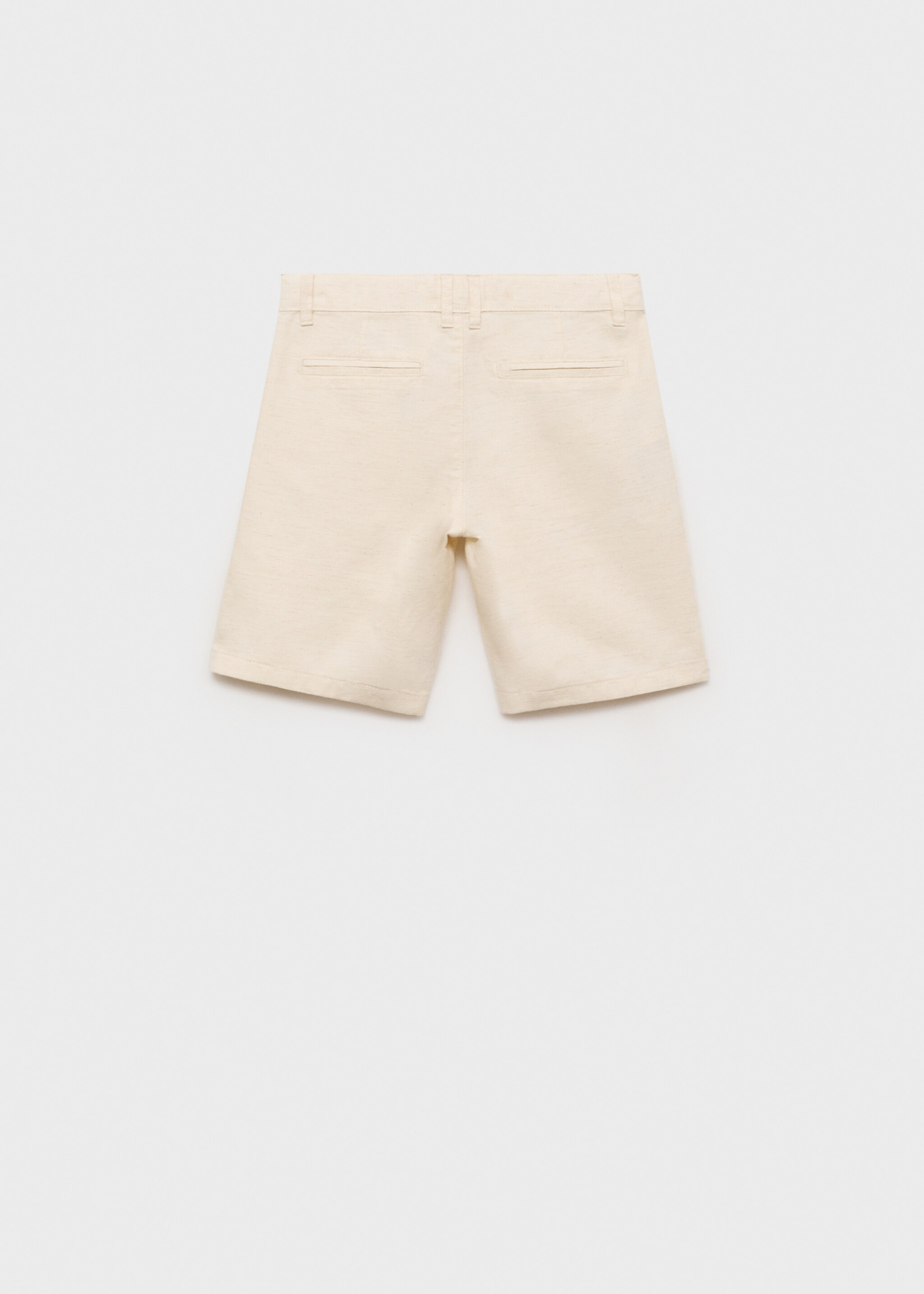 Bermudas chino lino - Reverso del artículo