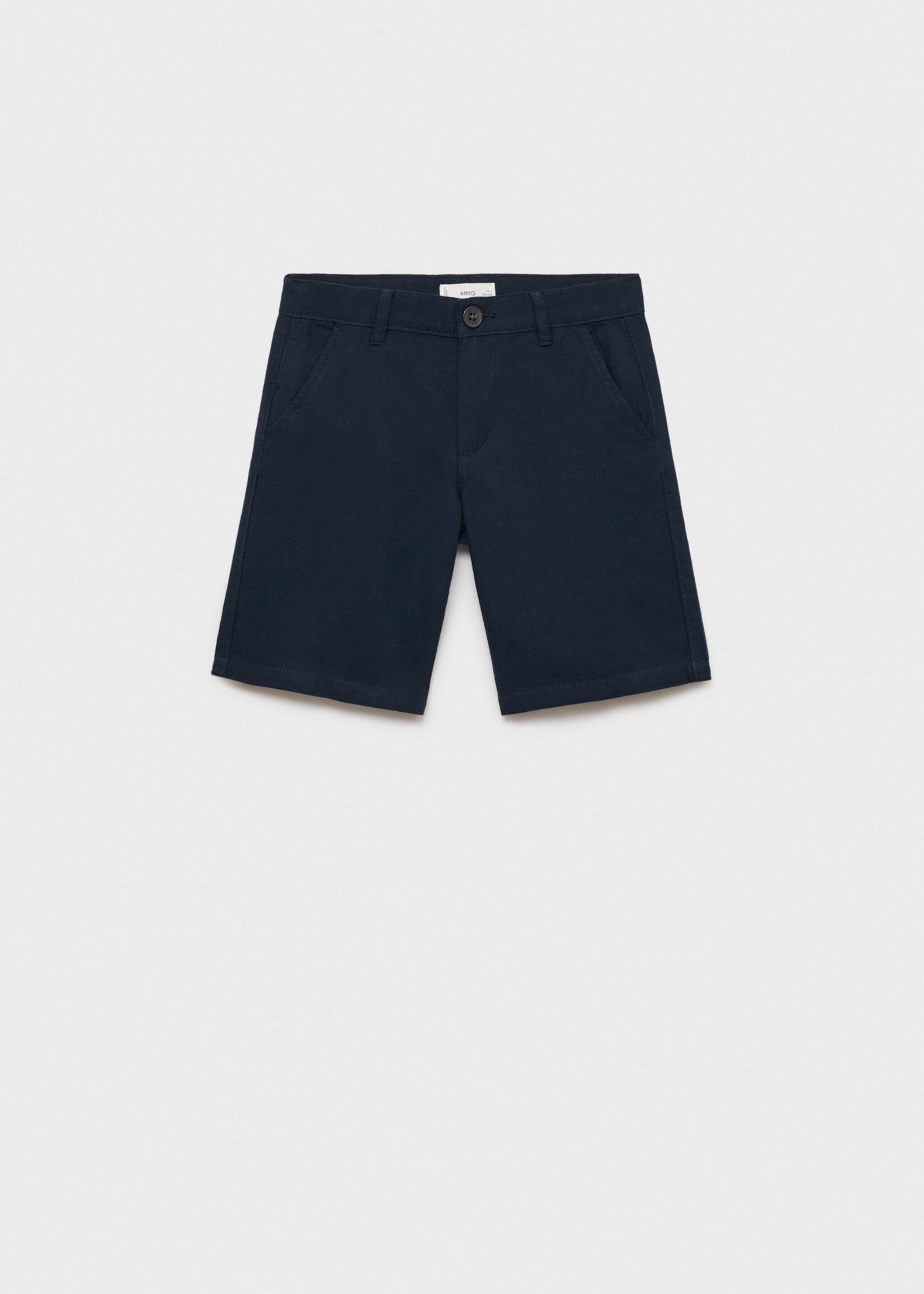 Chino-Bermudashorts aus Leinen - Artikel ohne Model