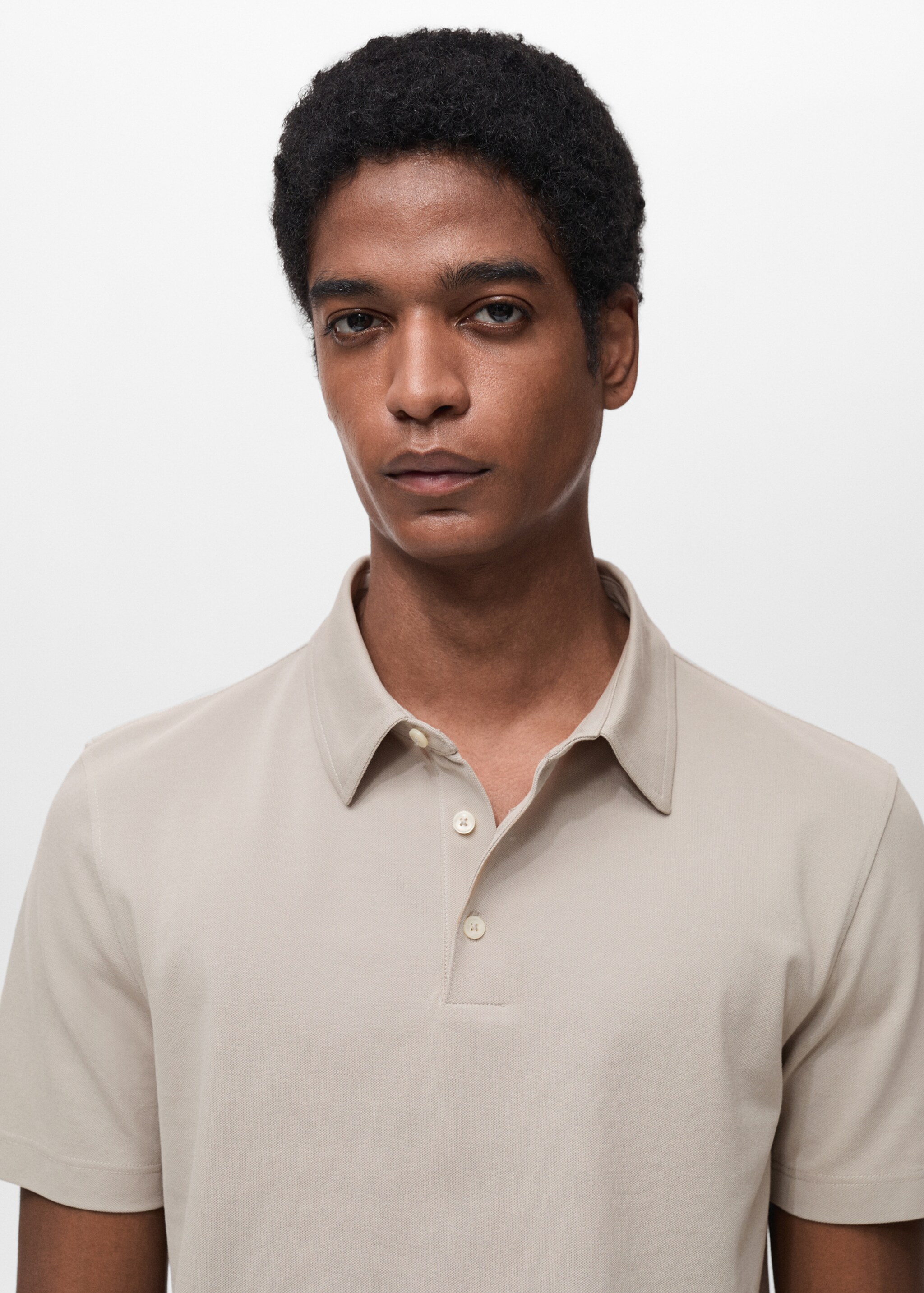 Polo slim fit algodón piqué - Detalle del artículo 1