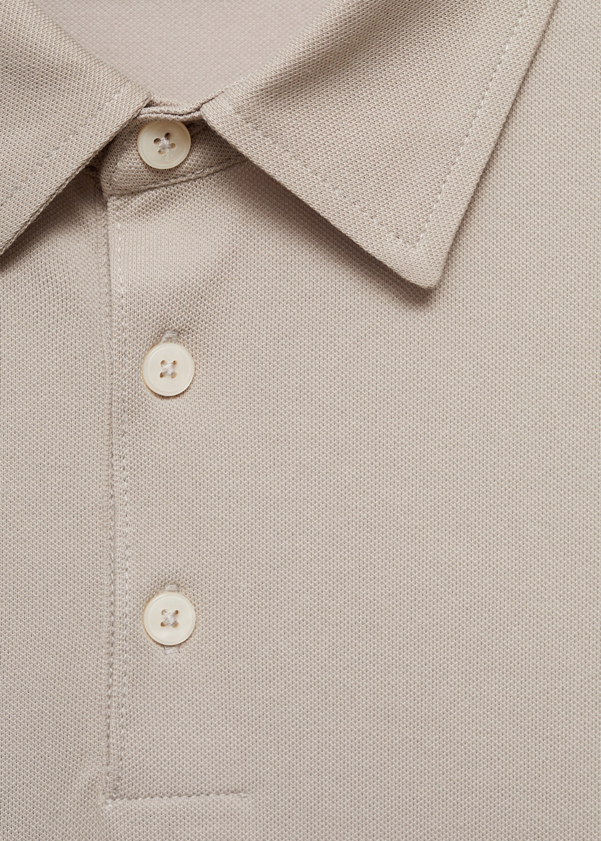 Polo slim fit algodón piqué - Detalle del artículo 8