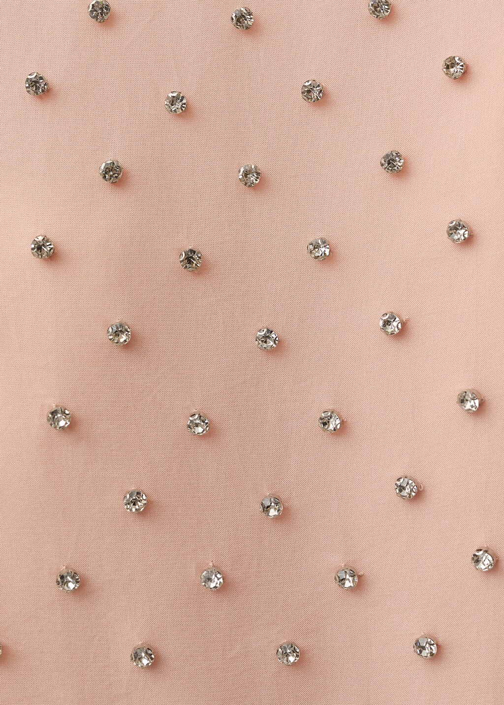 Midi skirt with crystal appliqus - image 5