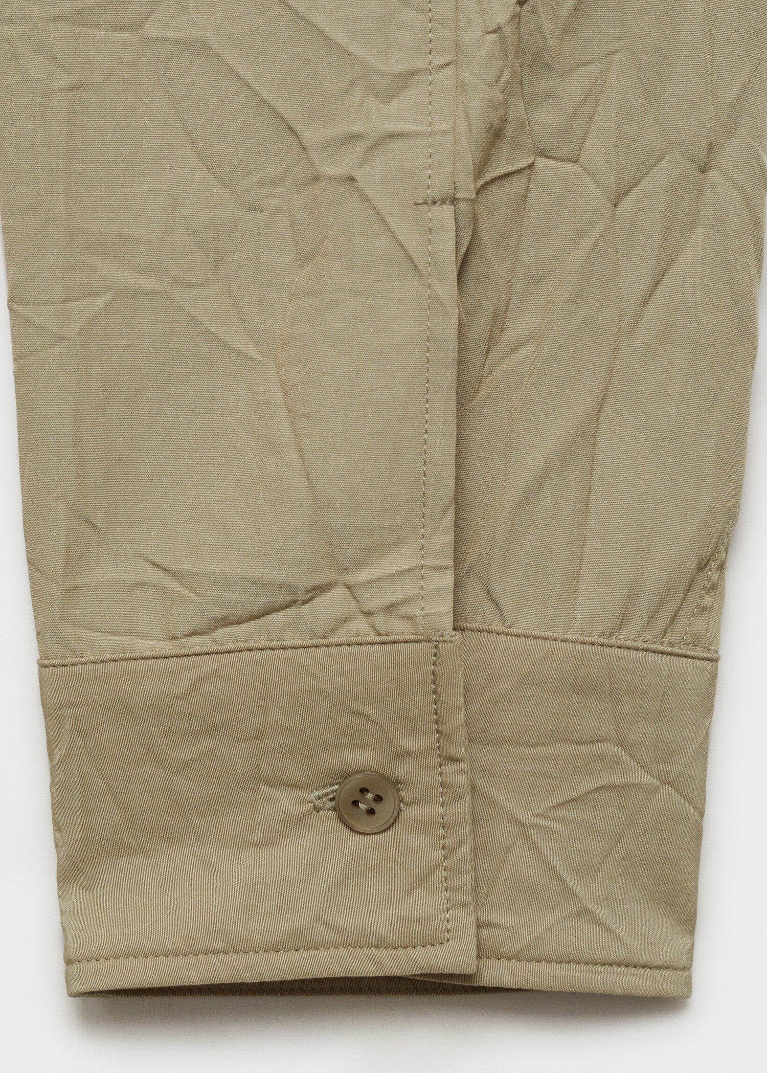 Camisa cuello mao efecto arrugado - Detalle del artículo 0