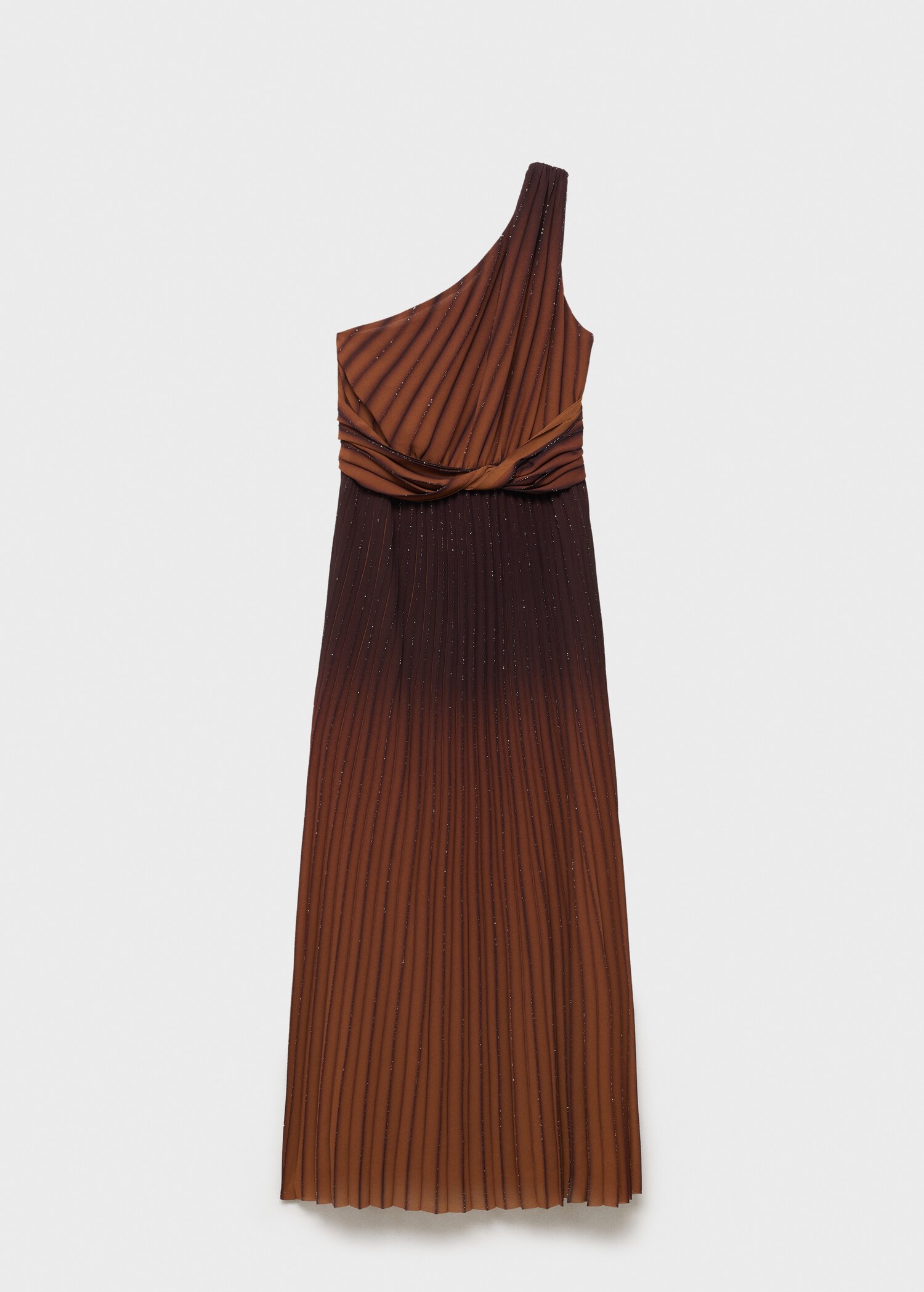 Vestito plissettato effetto sfumato - Articolo senza modello